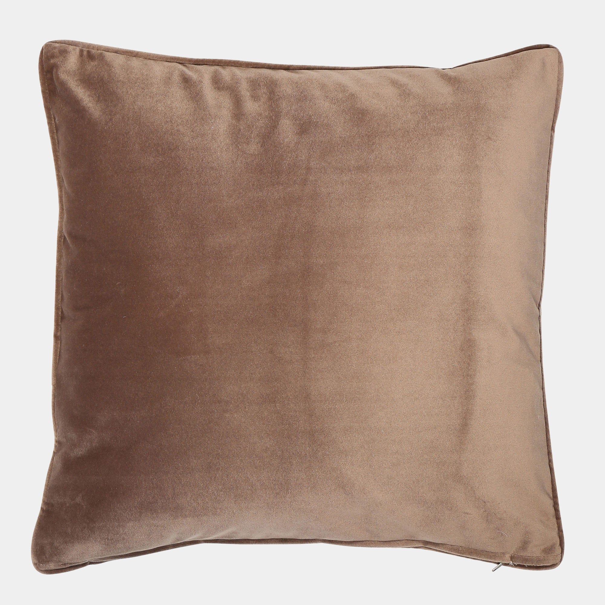 Luxe Velvet - XL Cushion, Truffle, 56x56cm