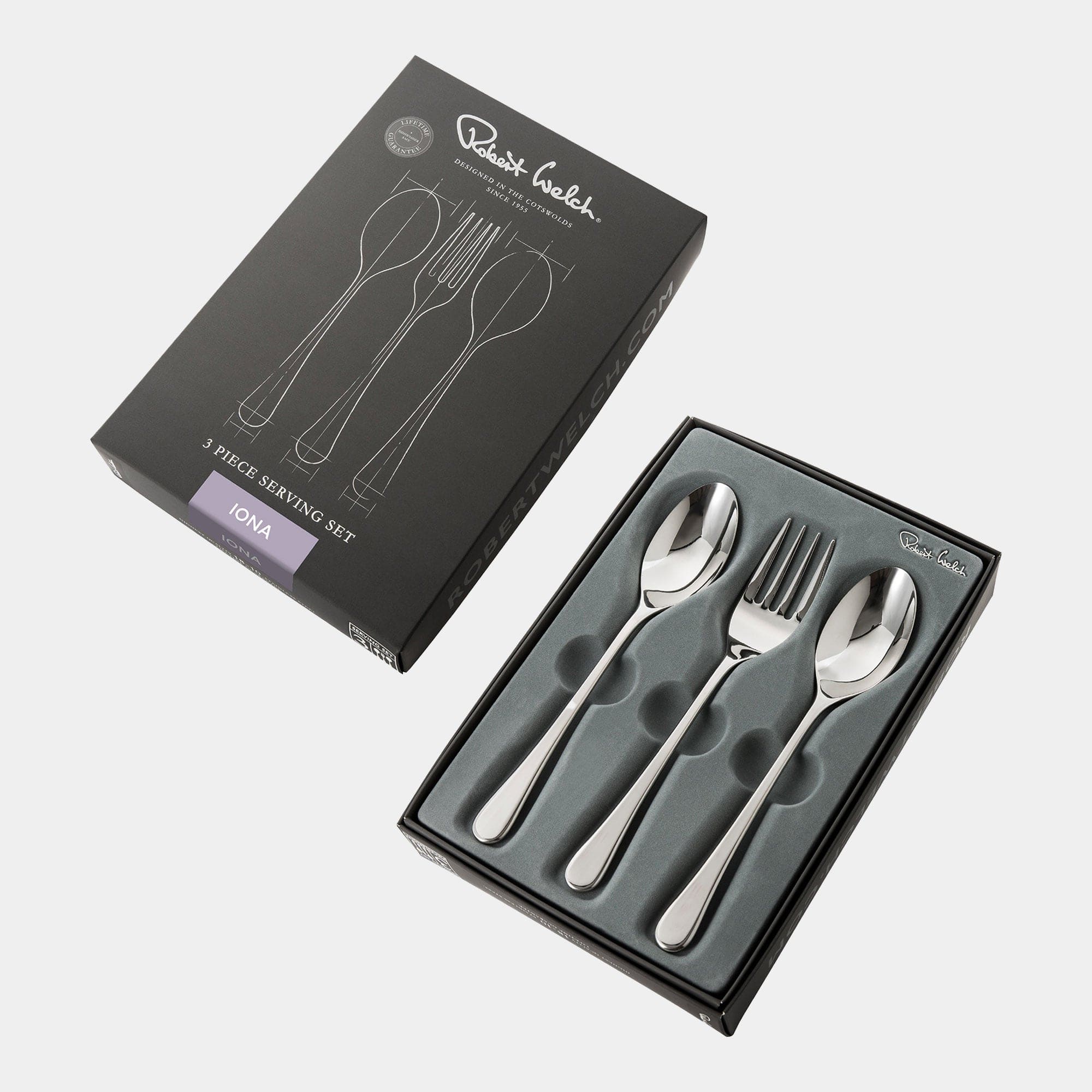 Robert Welch Iona - 3 Piece Serving Set