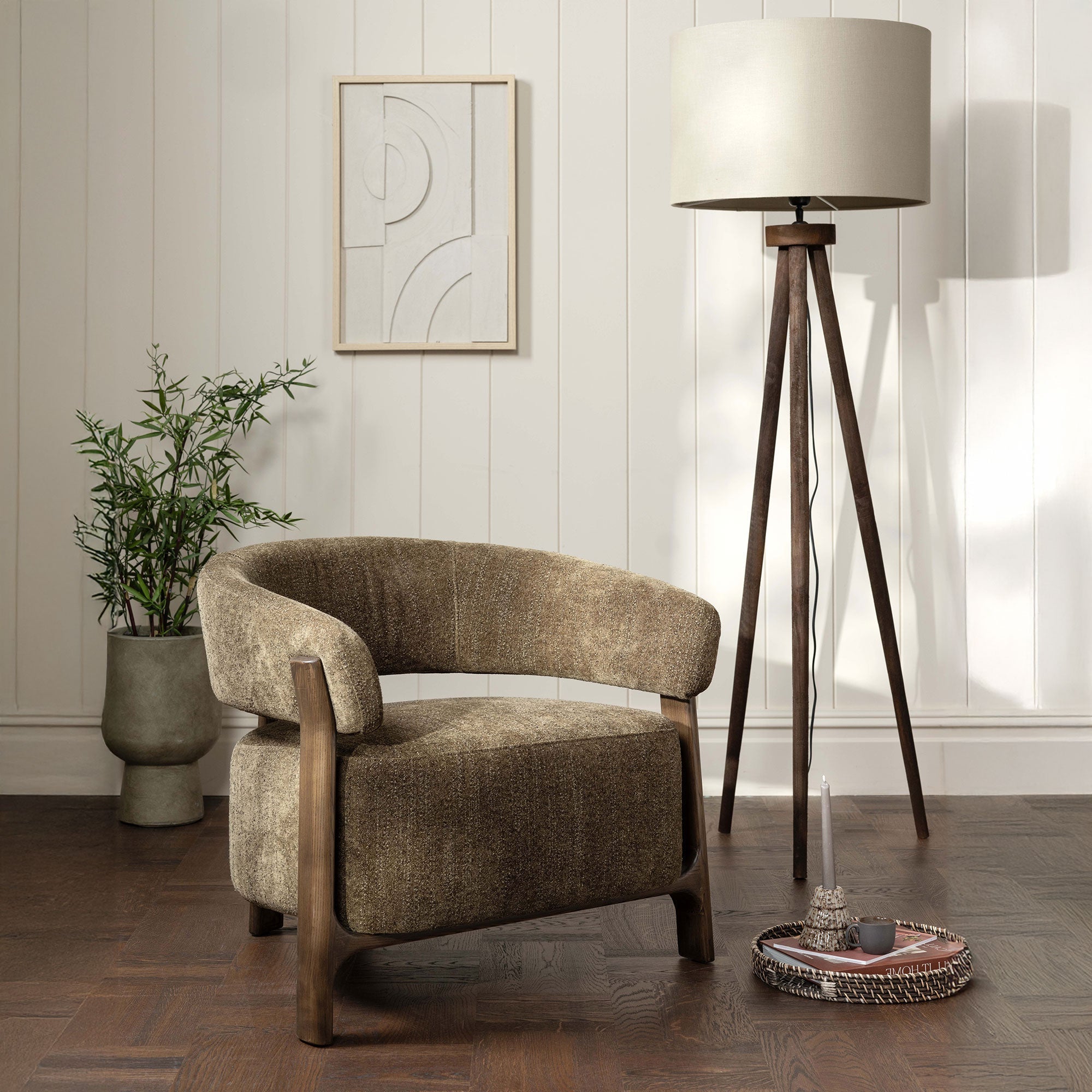 Milton - Accent Chair, Fabric