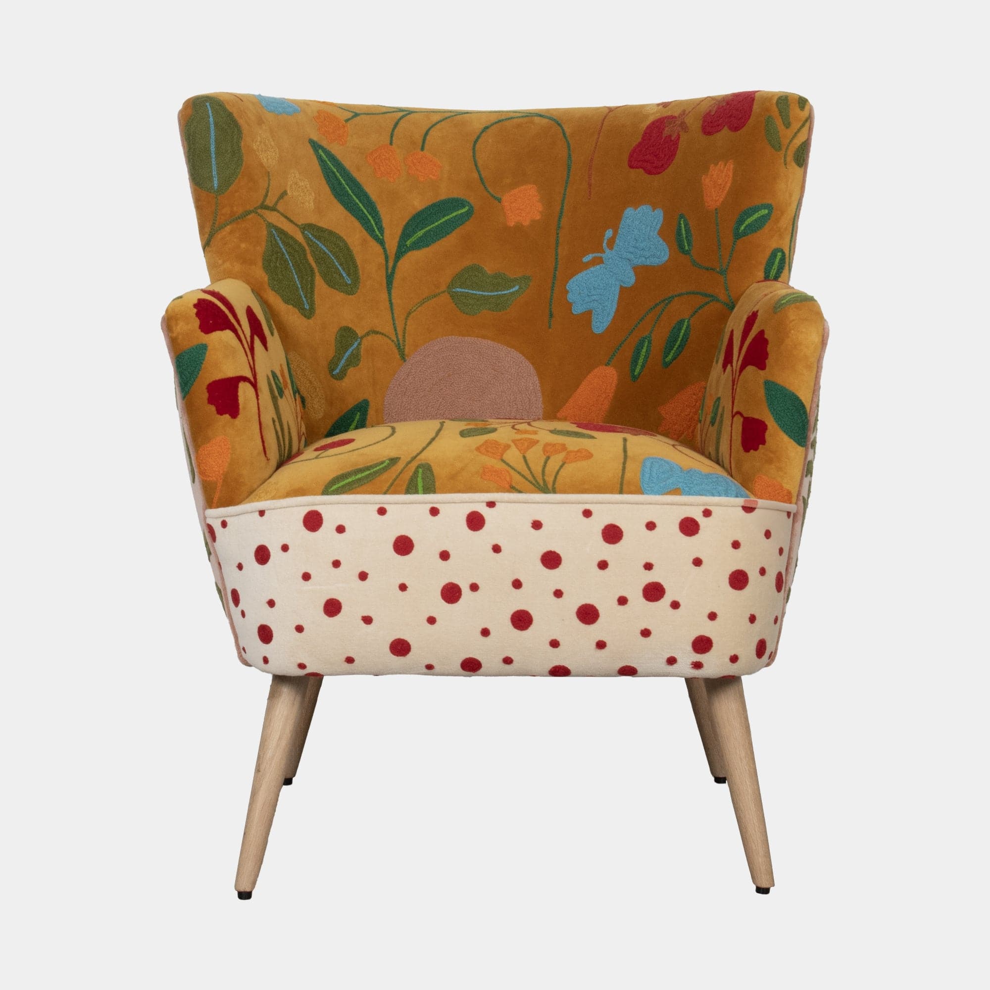 Hannah - Accent Chair, Fabric