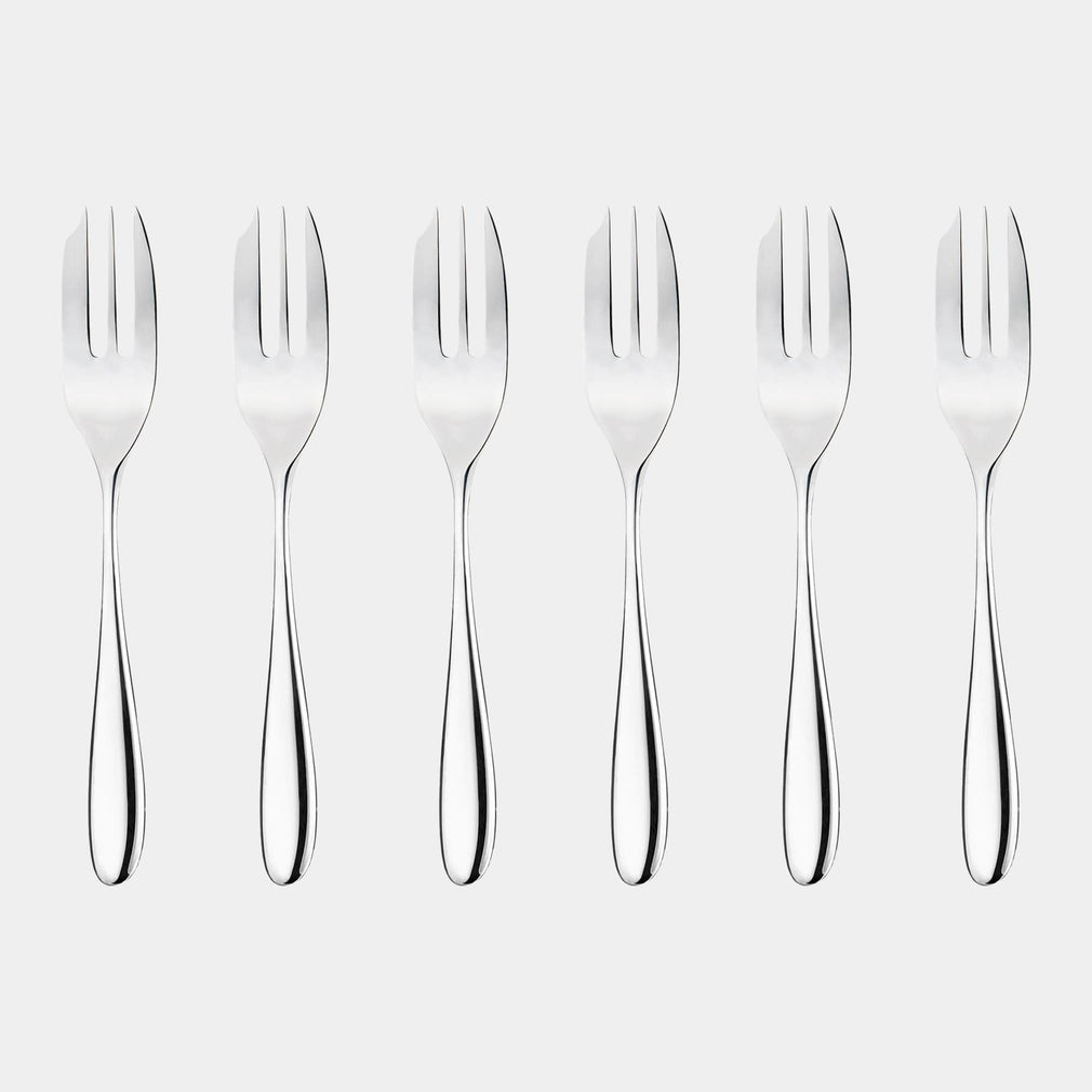 Charingworth Santol - Pastry Fork, Set of 6