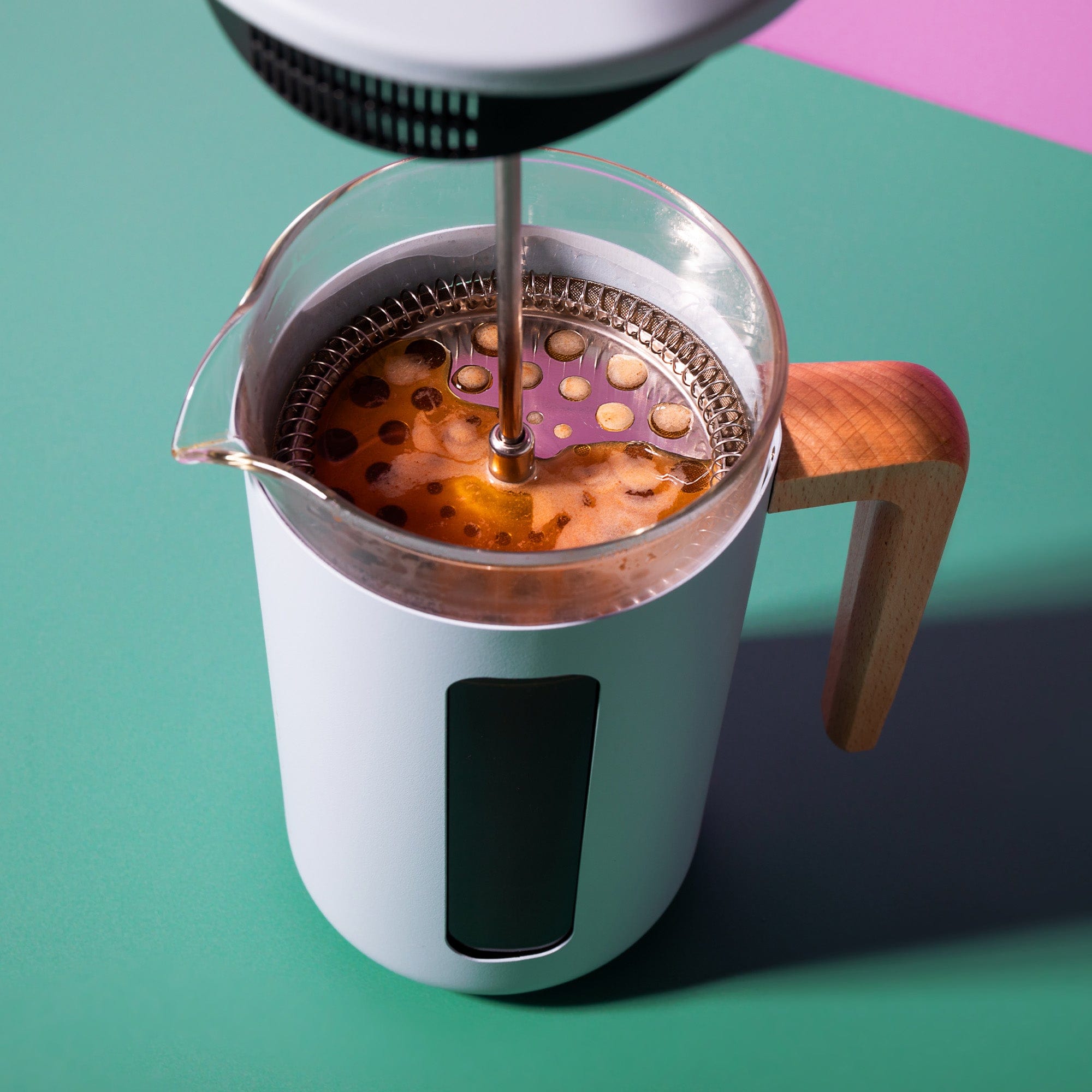 La Cafetière - Pisa Cafetiere, Sky Blue 3 Cup