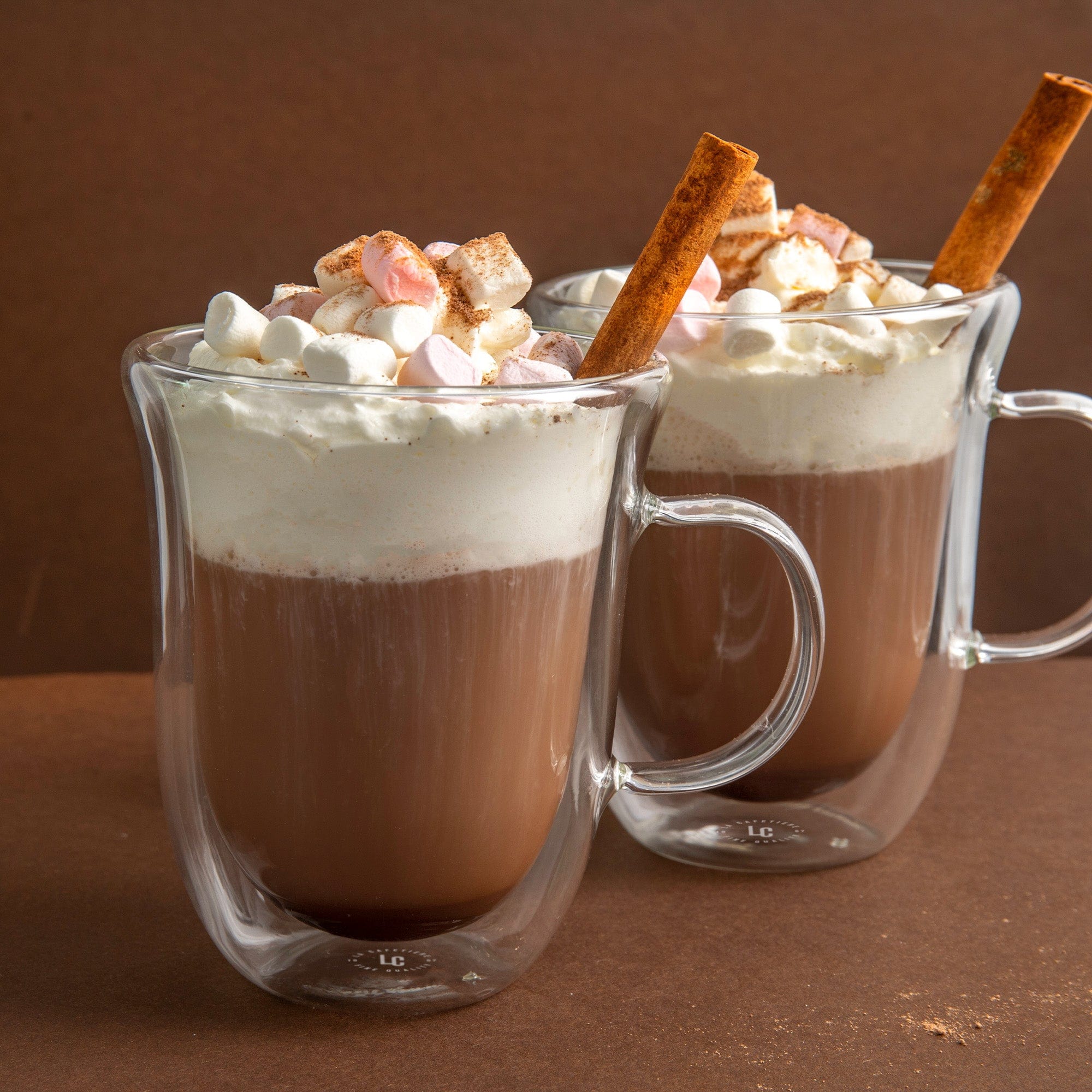 La Cafetière - Double Walled Hot Chocolate Glasses Set of 2