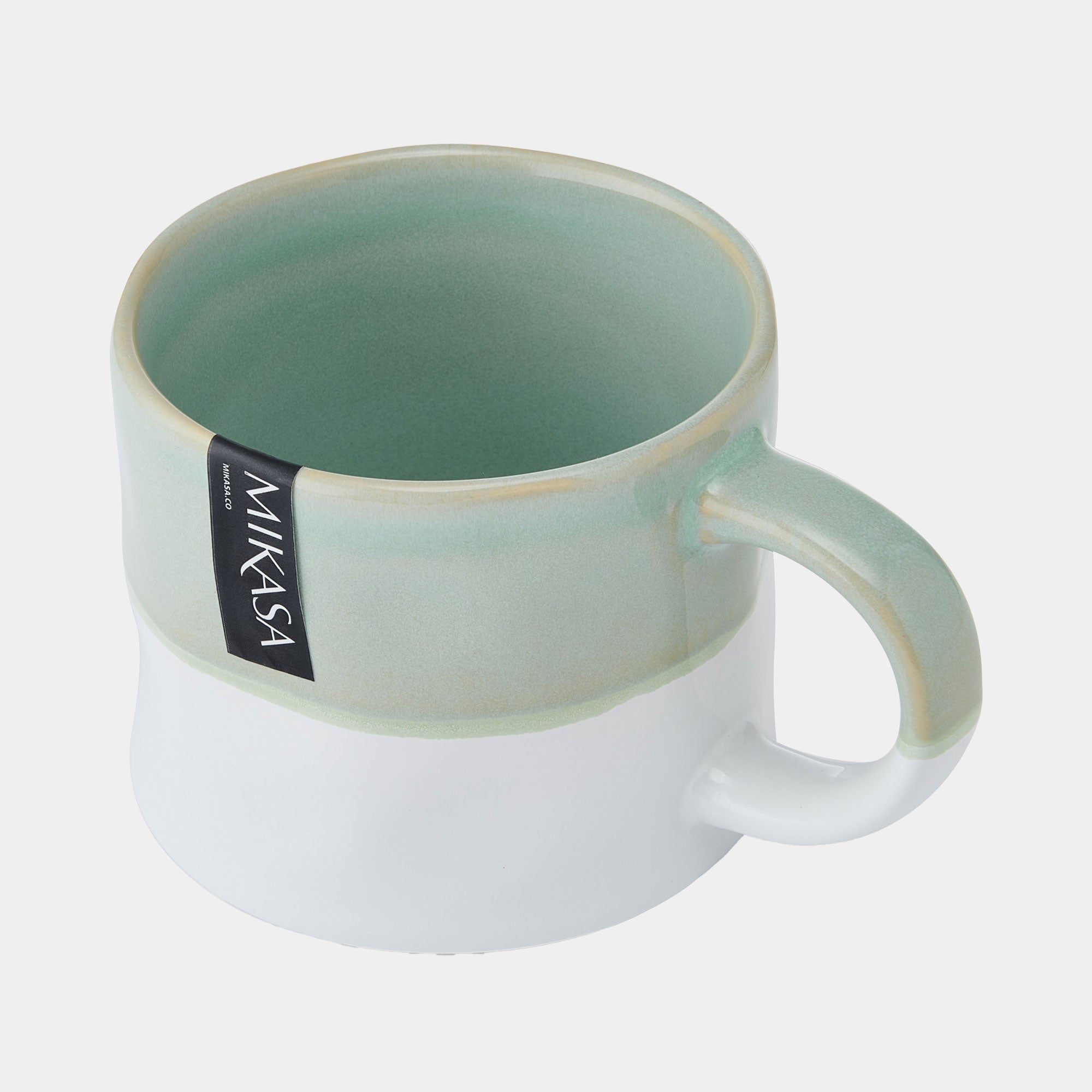 Mikasa - Ombre Green & White Mug