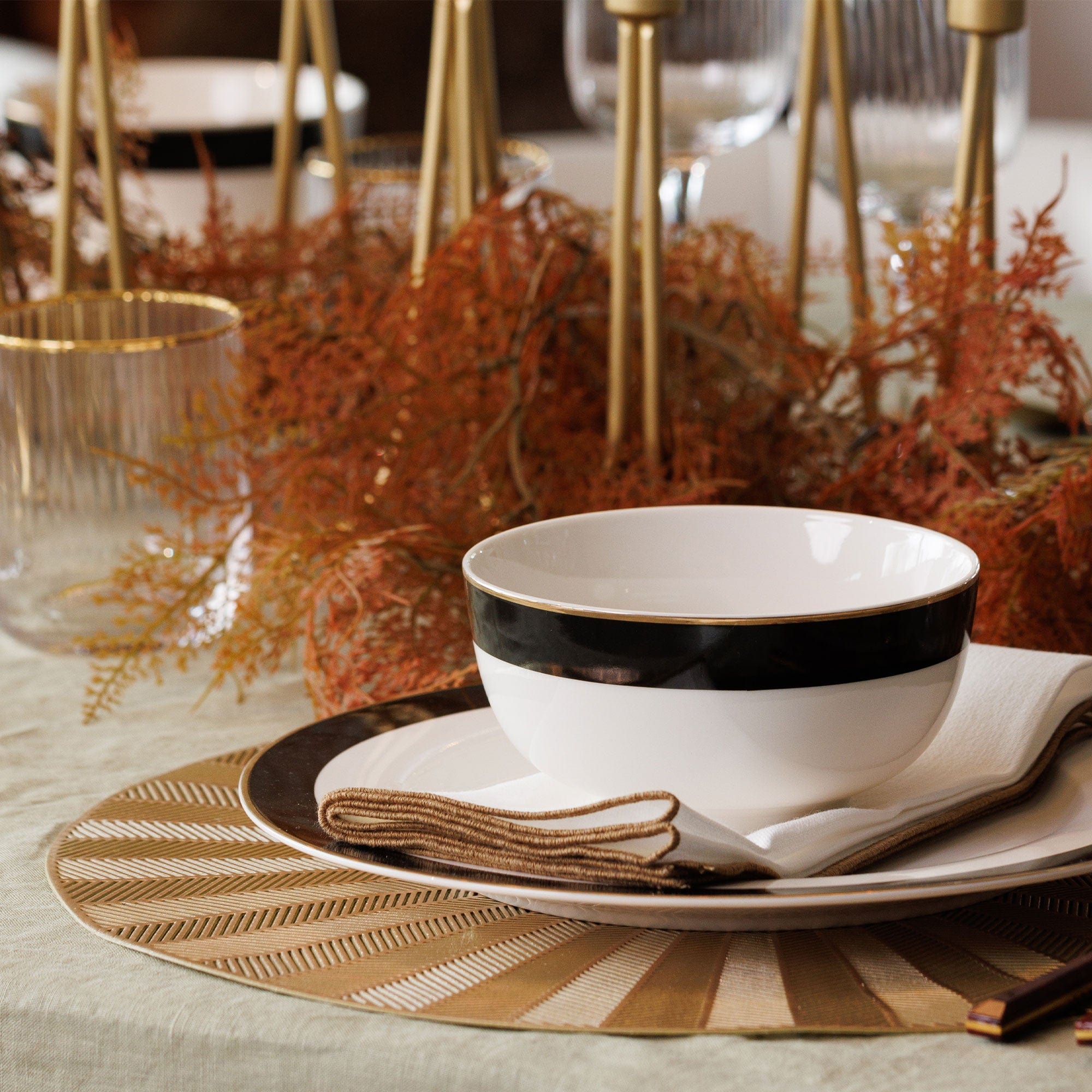Mikasa - Gold Placemats, Set of 4