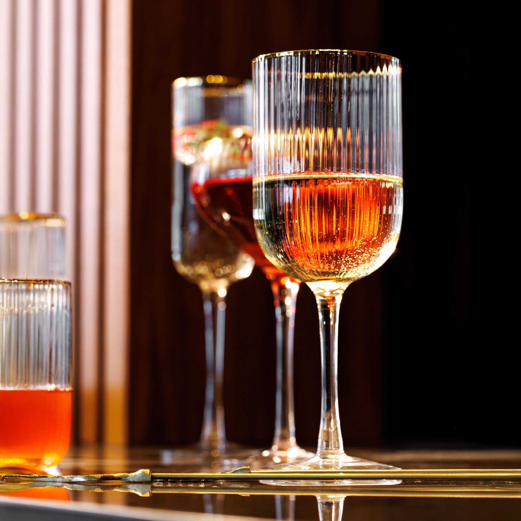 Mikasa Sorrento - Red Wine Glasses, Set of 4