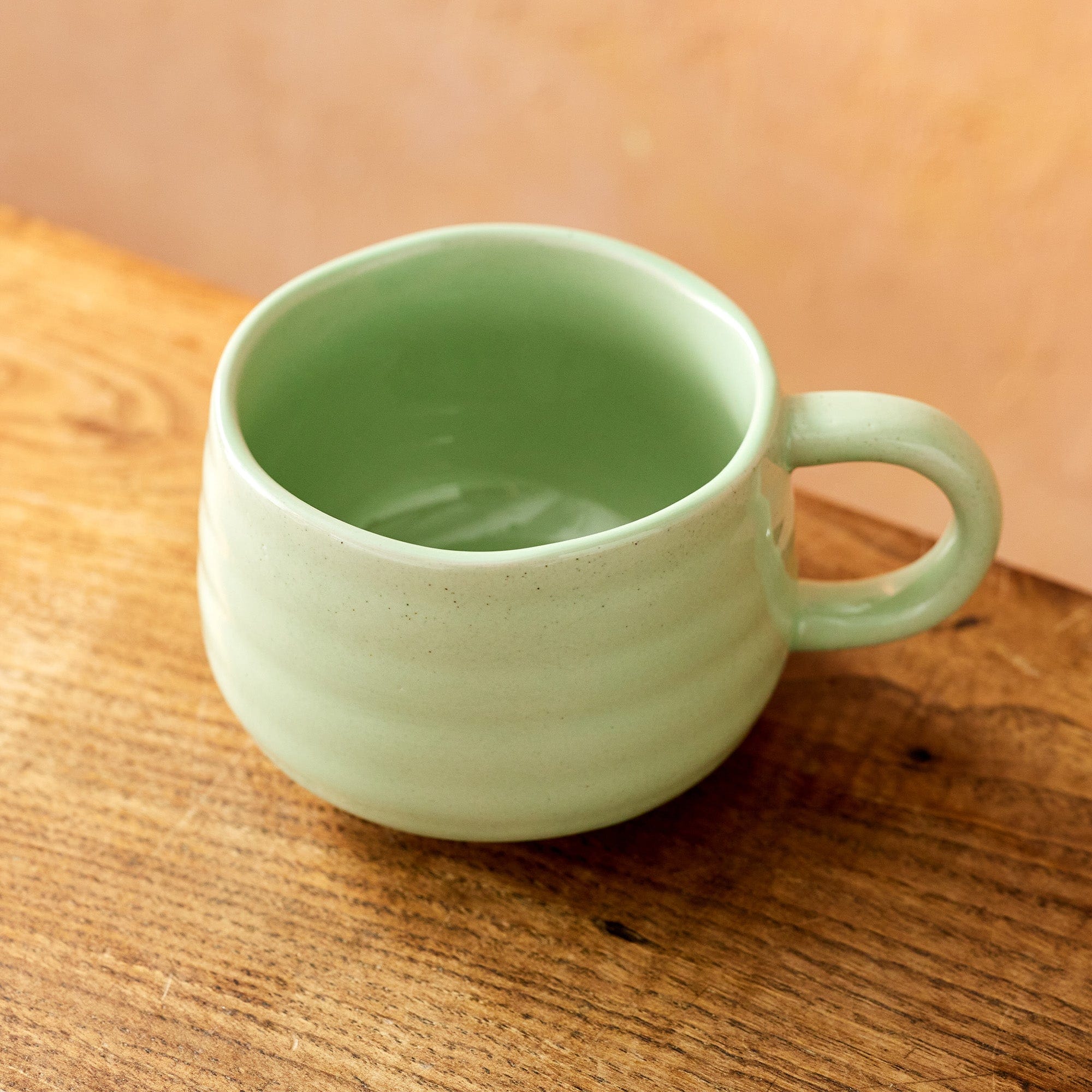 Jamie Oliver Big Love - Cosy Cuppa Mugs Green, Set of 4
