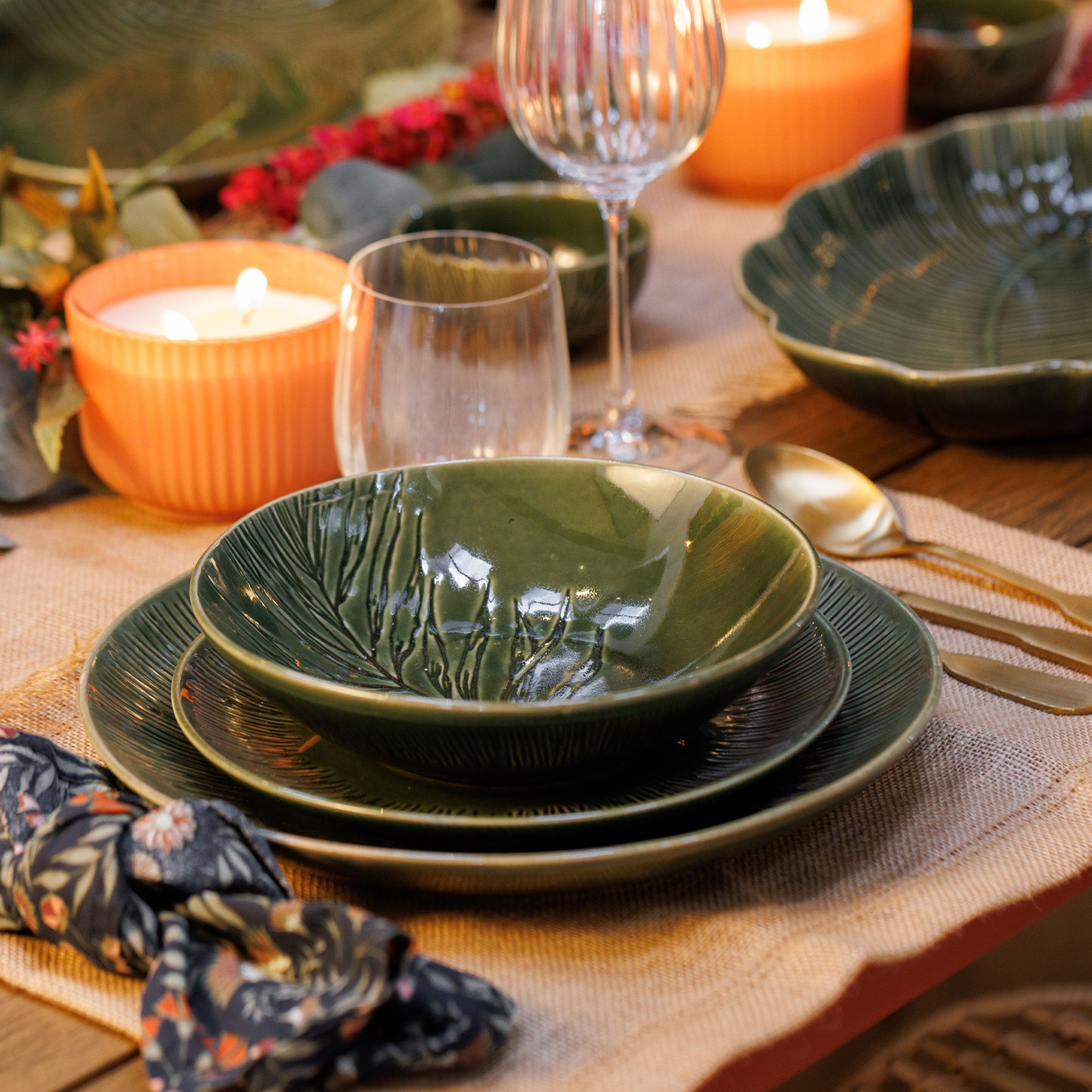 Mikasa Jardin - Pasta Bowls, Set of 4