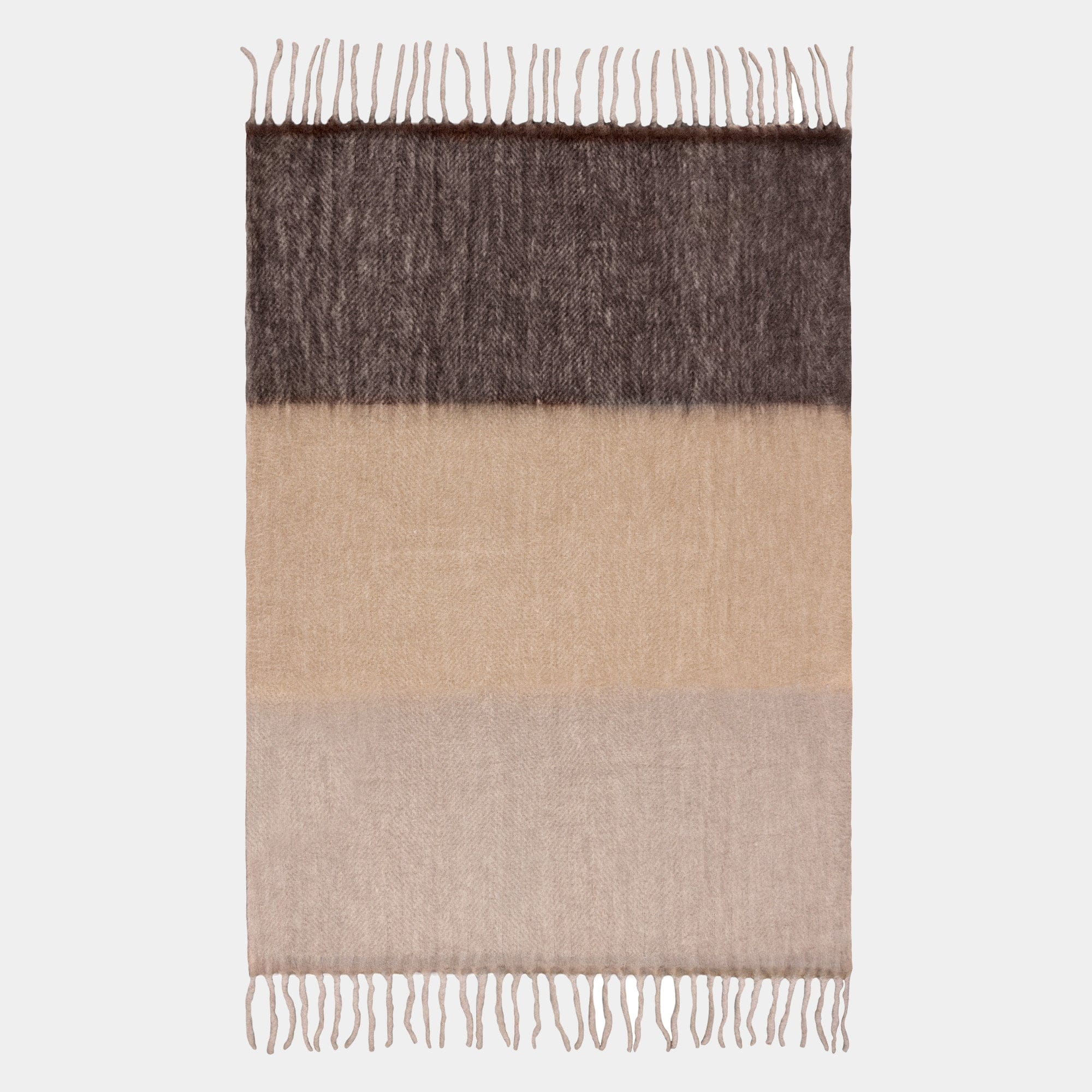 Rawton - Ombre Throw Flint/Black 130x180cm