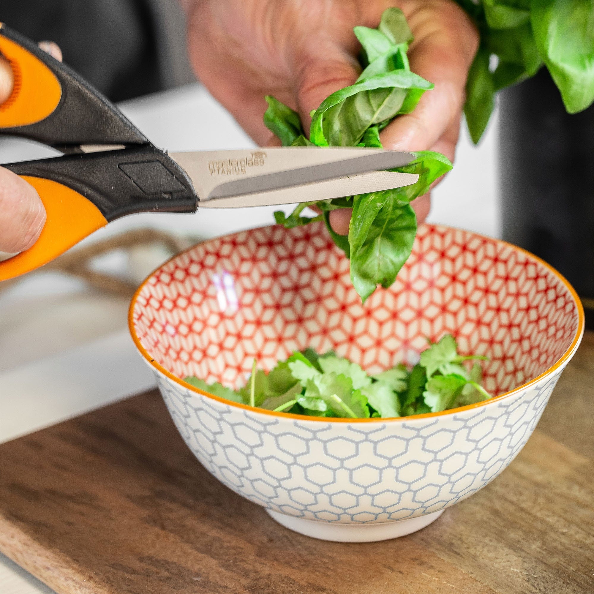 Mikasa - Blue Geometric Bowl