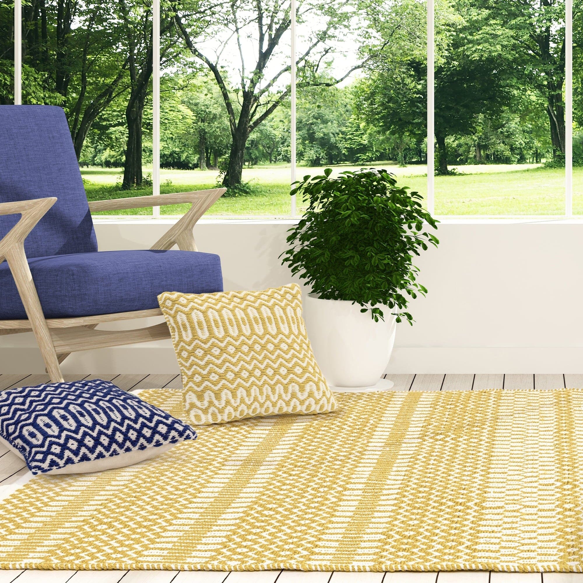 Rug Mustard 200cm x 290cm