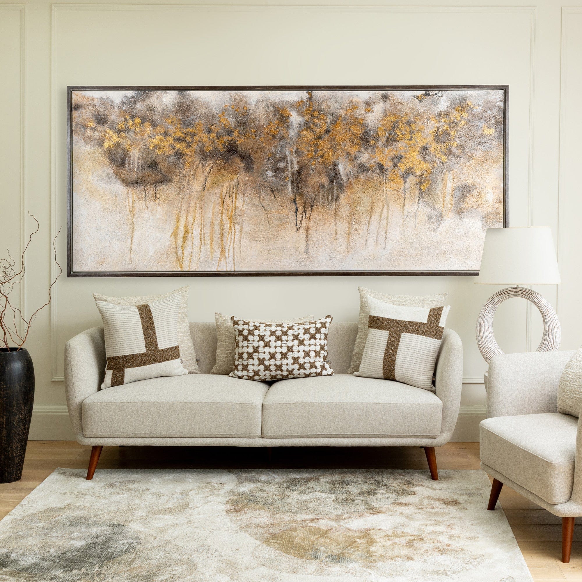 Indra - Framed Canvas by Patrick St. Germain