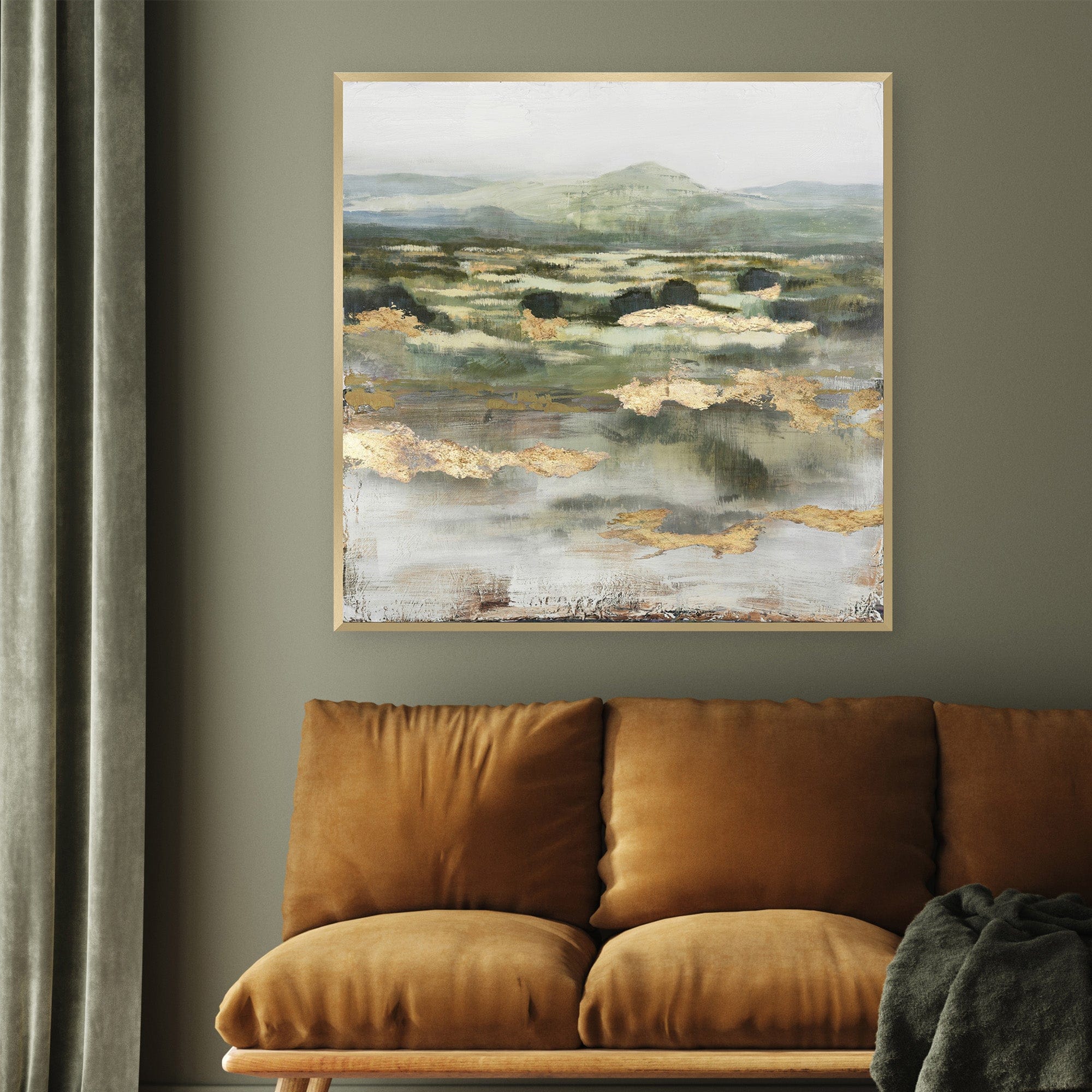 Bosky - Framed Canvas Wall Art By Amber Fey