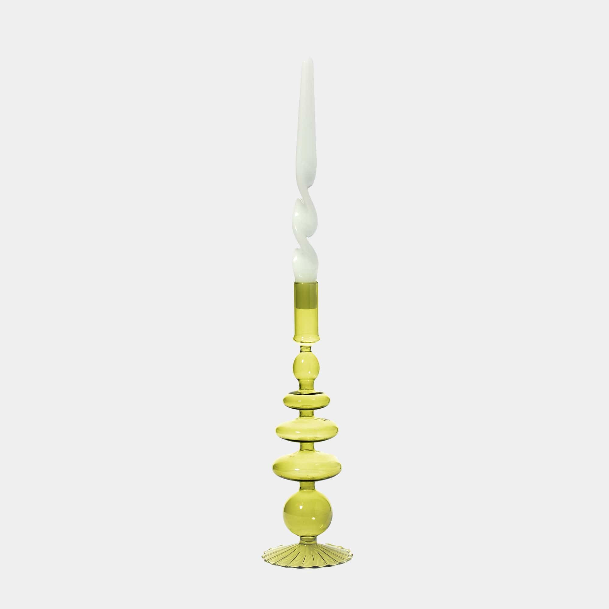 Maegen - Pear Green Candle Holder