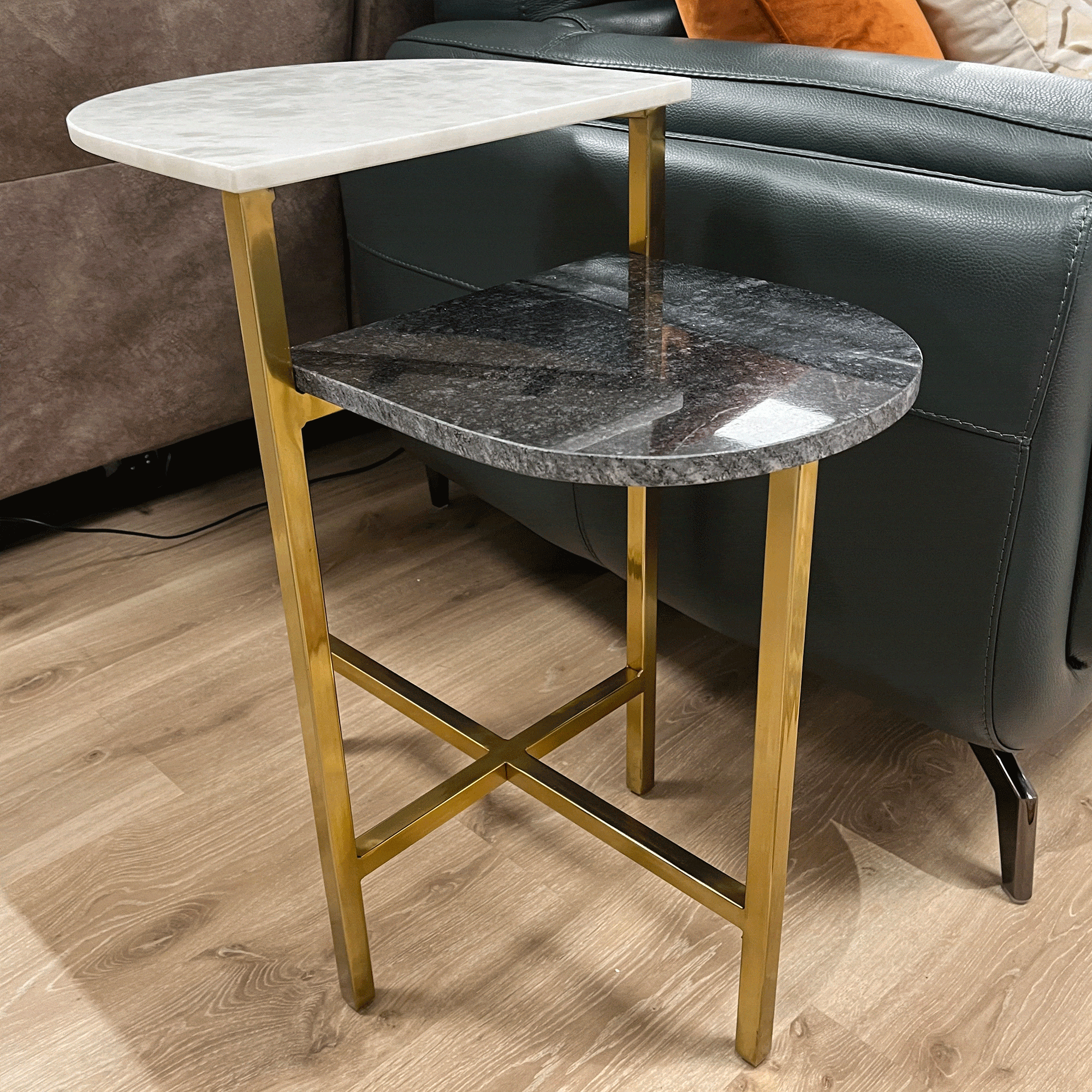 Alderney Marble Side Table