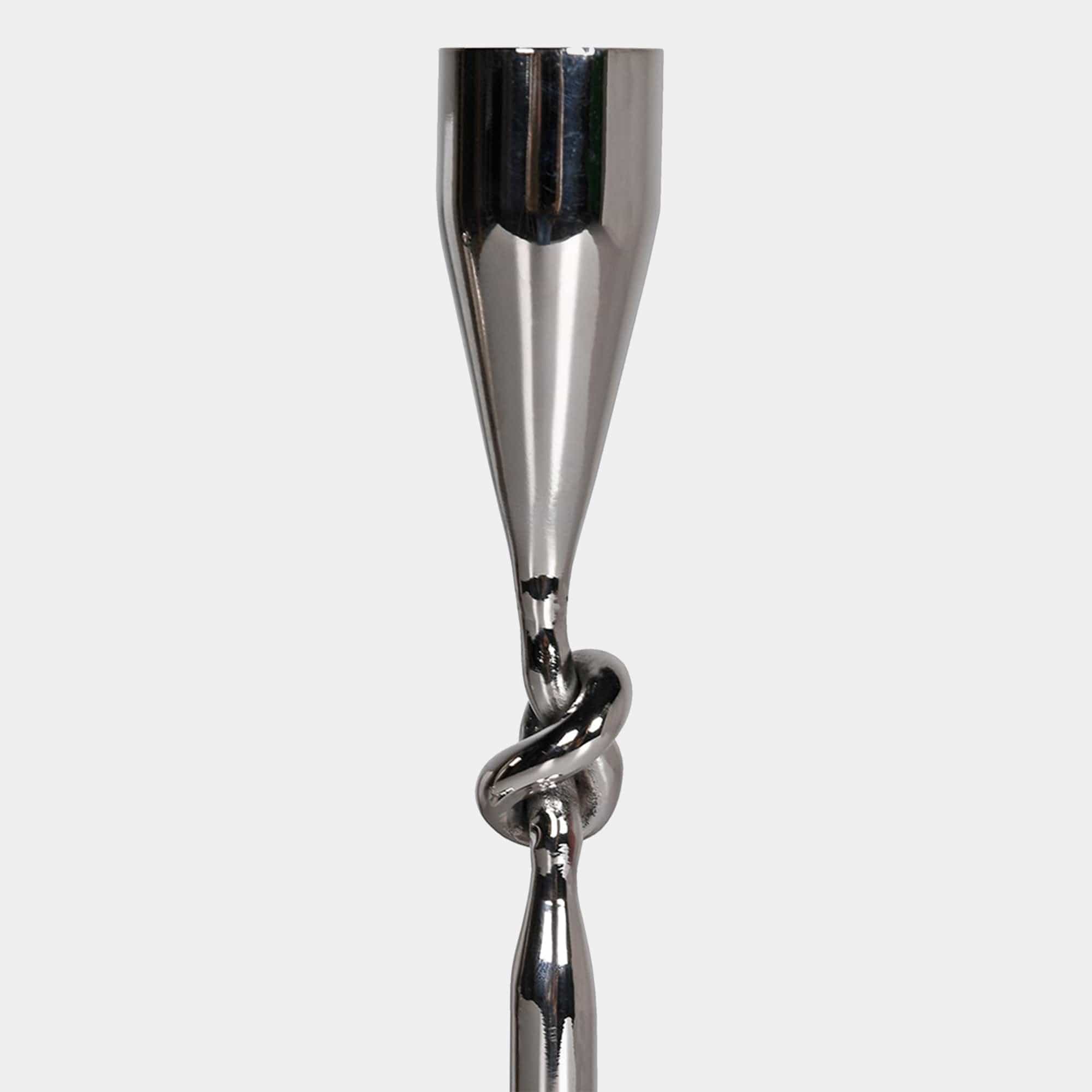 Henares - Chrome Candlesticks, Set of 2