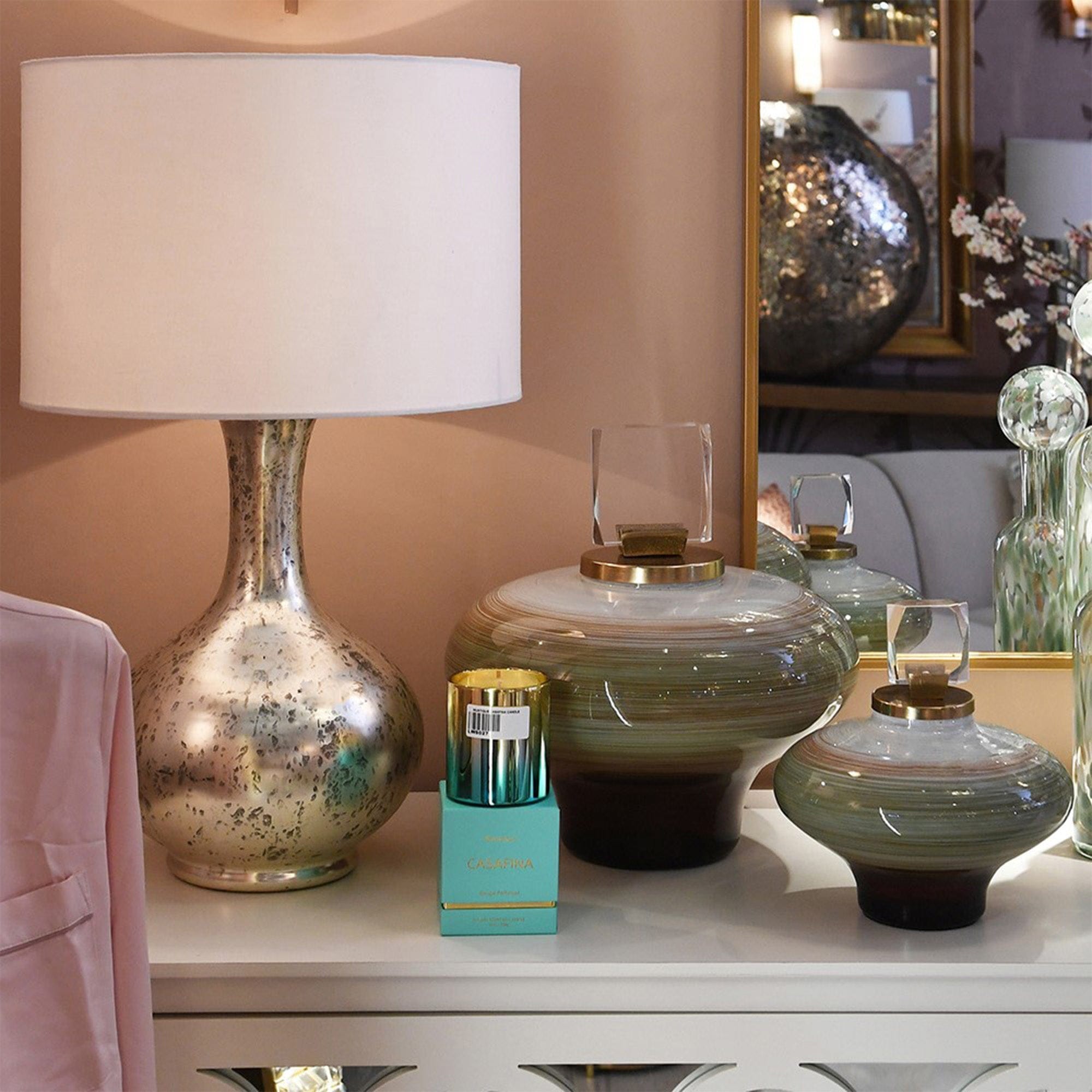 Galloper - Ombre Jewel Lidded Jar, Large