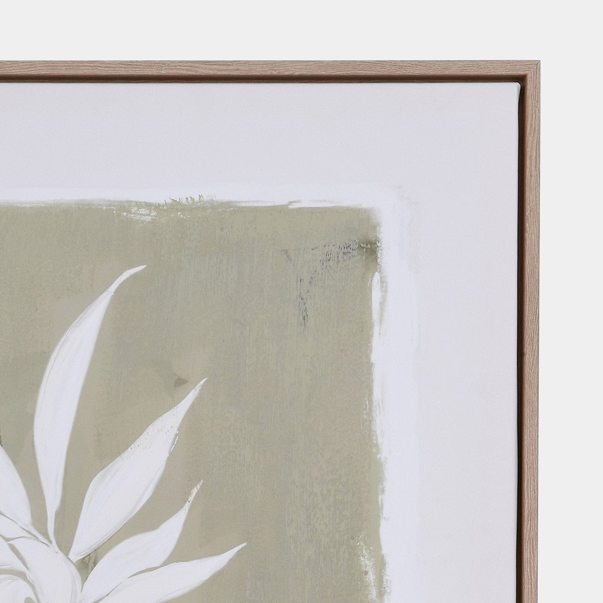 Tranquility Foliage - Framed Canvas Wall Art, Set of 3