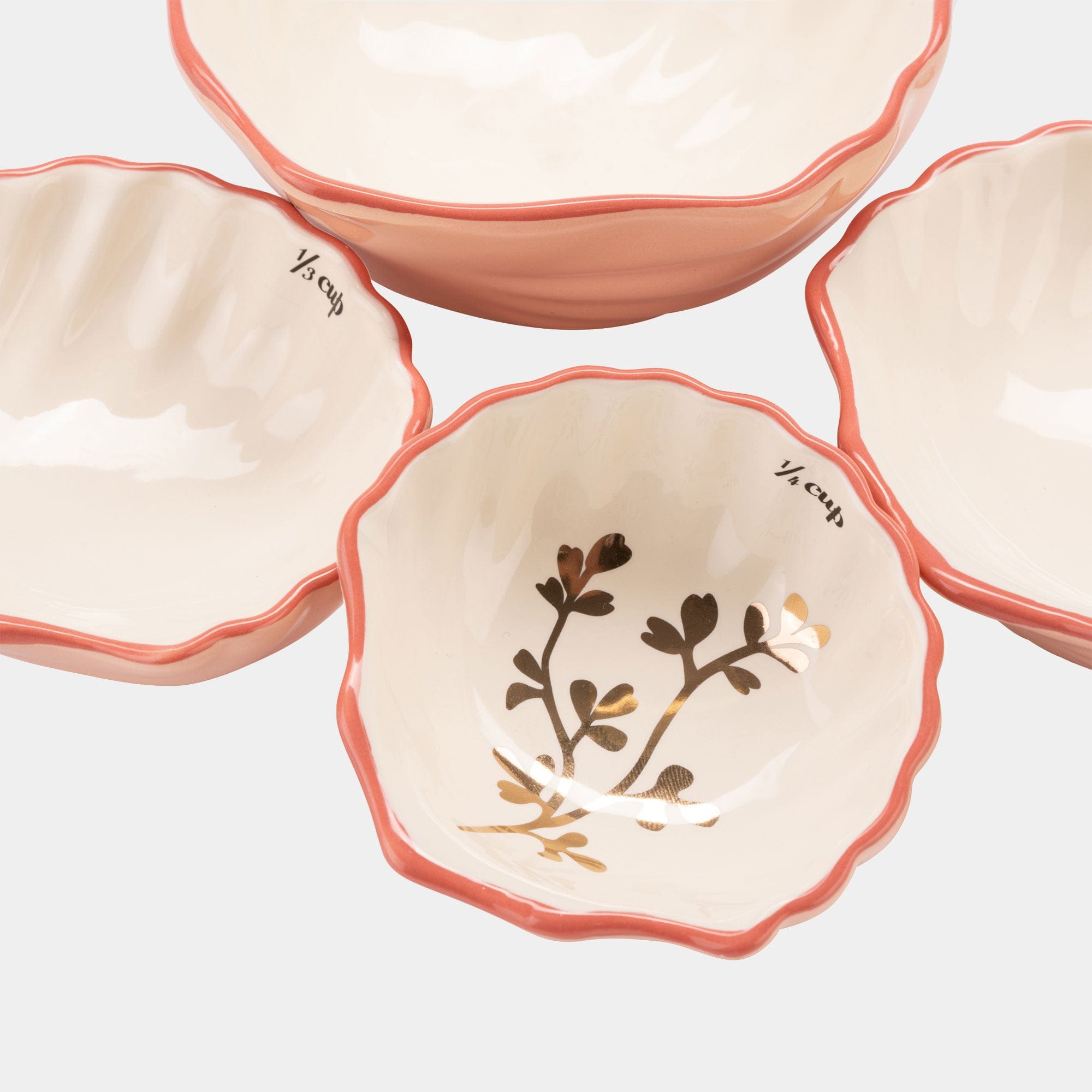Yvonne Ellen - Shell Measuring Cups, Set of 4