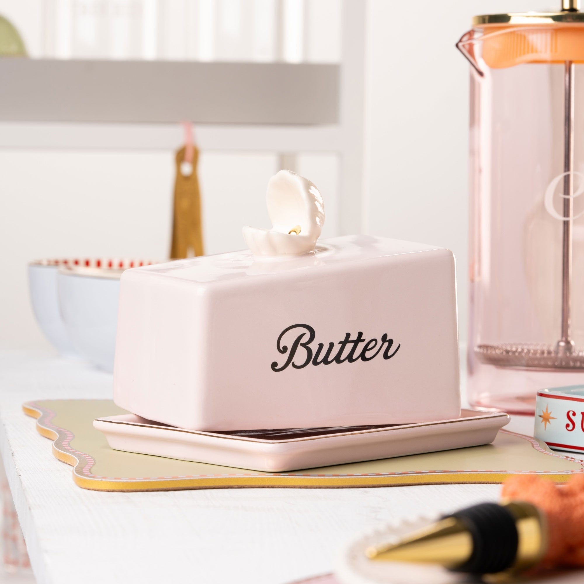 Yvonne Ellen Shell - Butter Dish