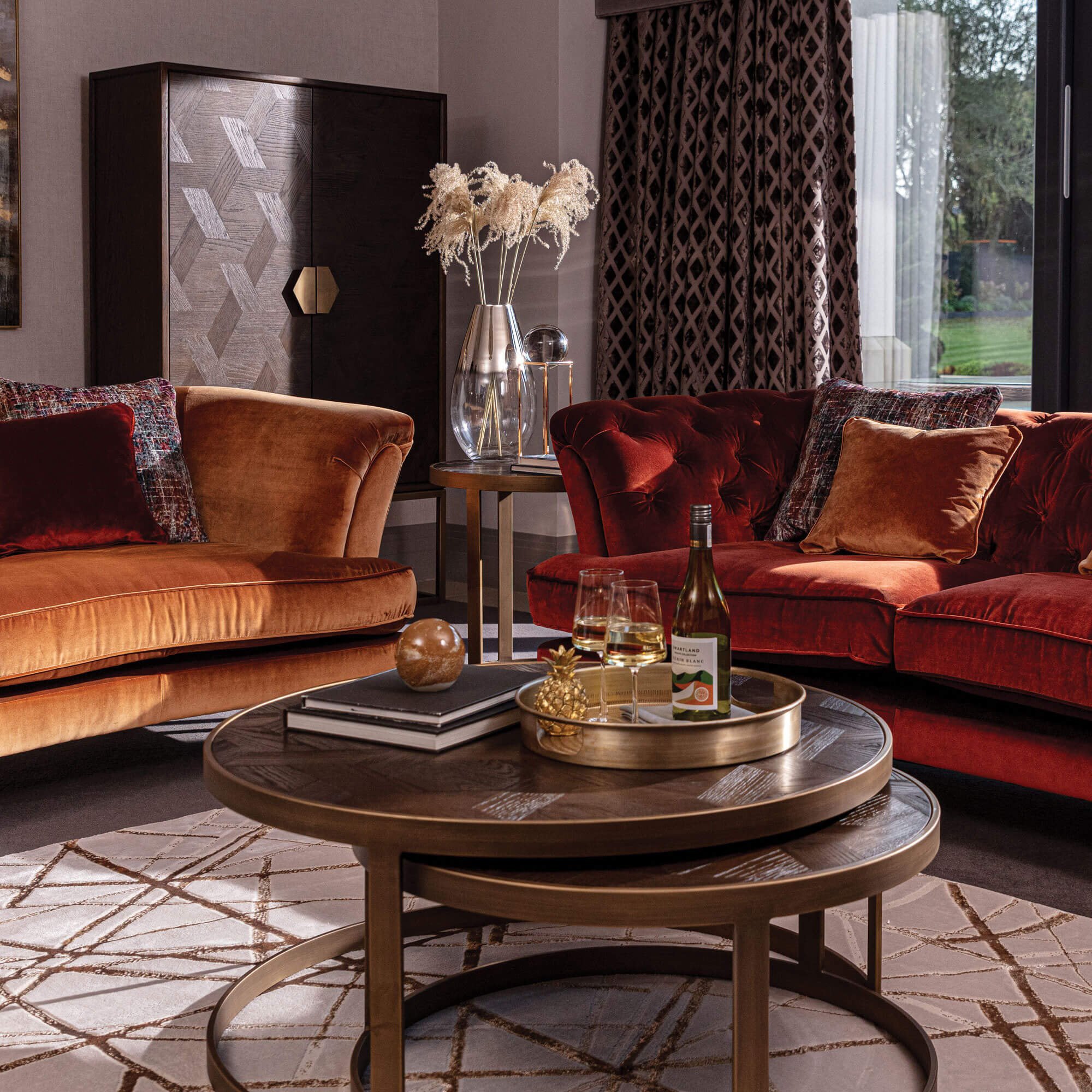 Brampton - Set of 2 Coffee Tables