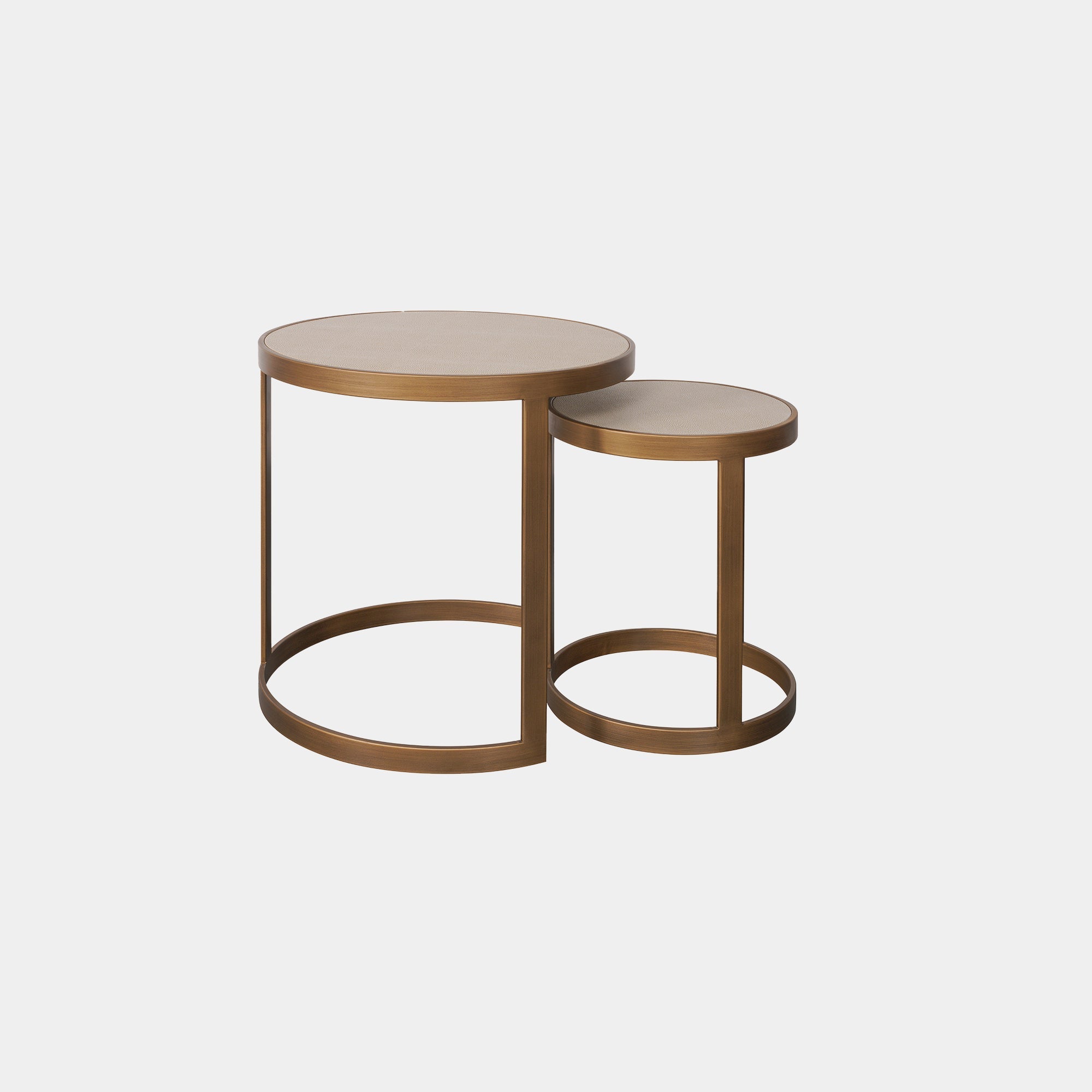 Biarritz - Wooden Side Tables, Set of 2