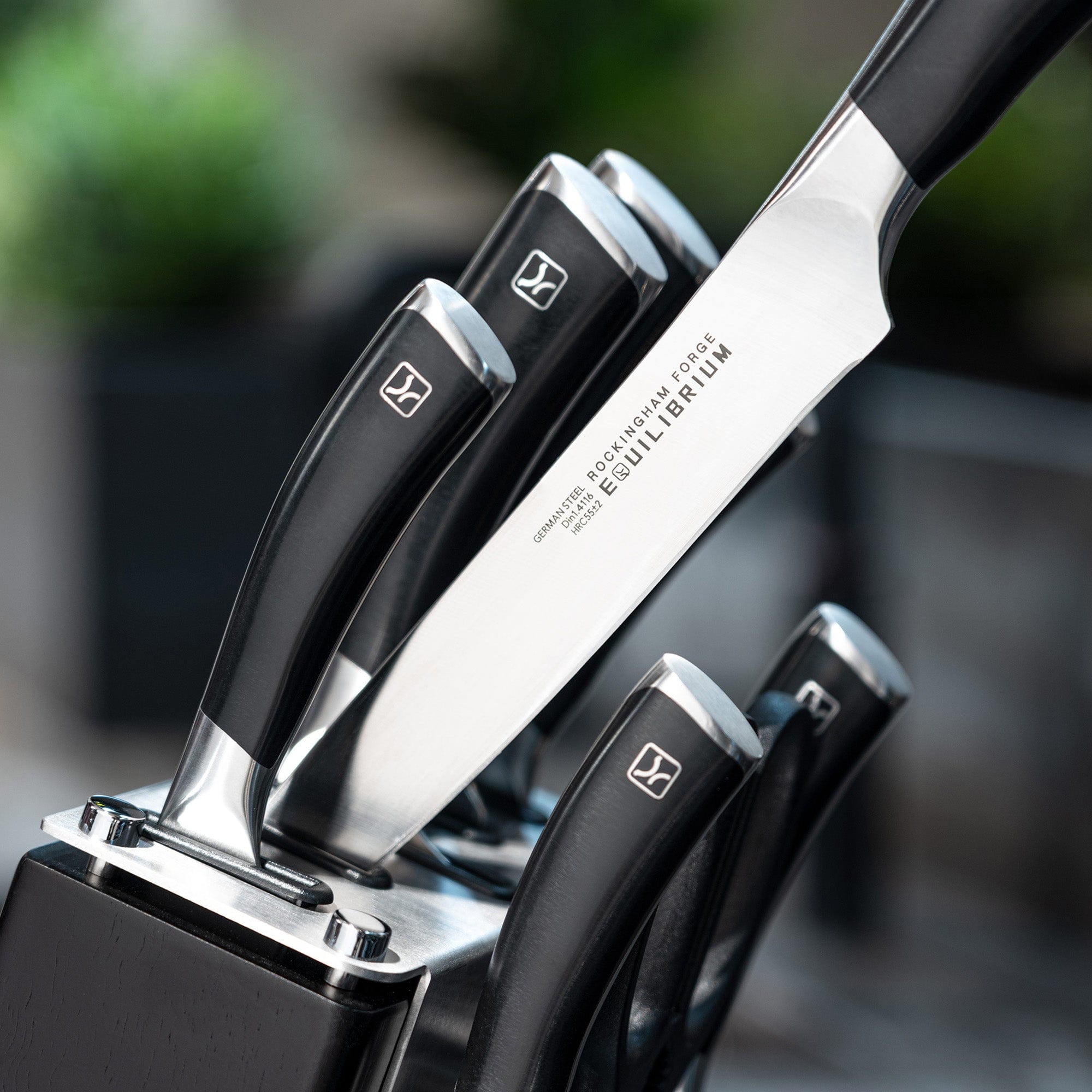 Equilibrium 5 Piece Knife Block Set (BA)