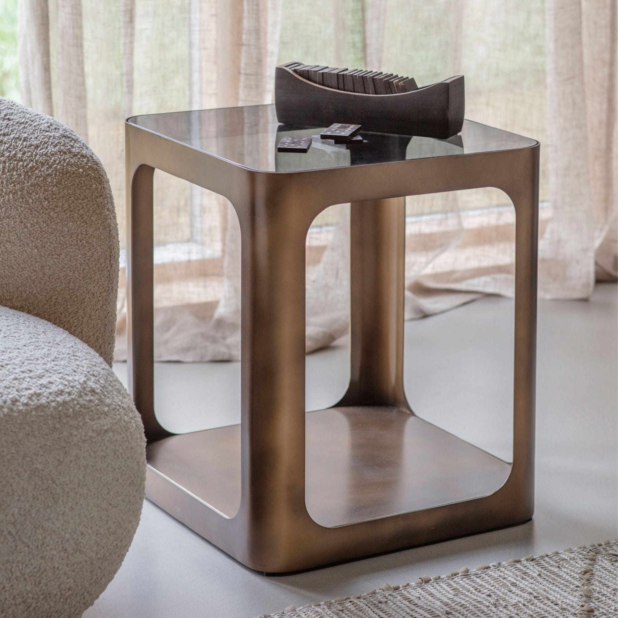 Thornton - Glass Side Table