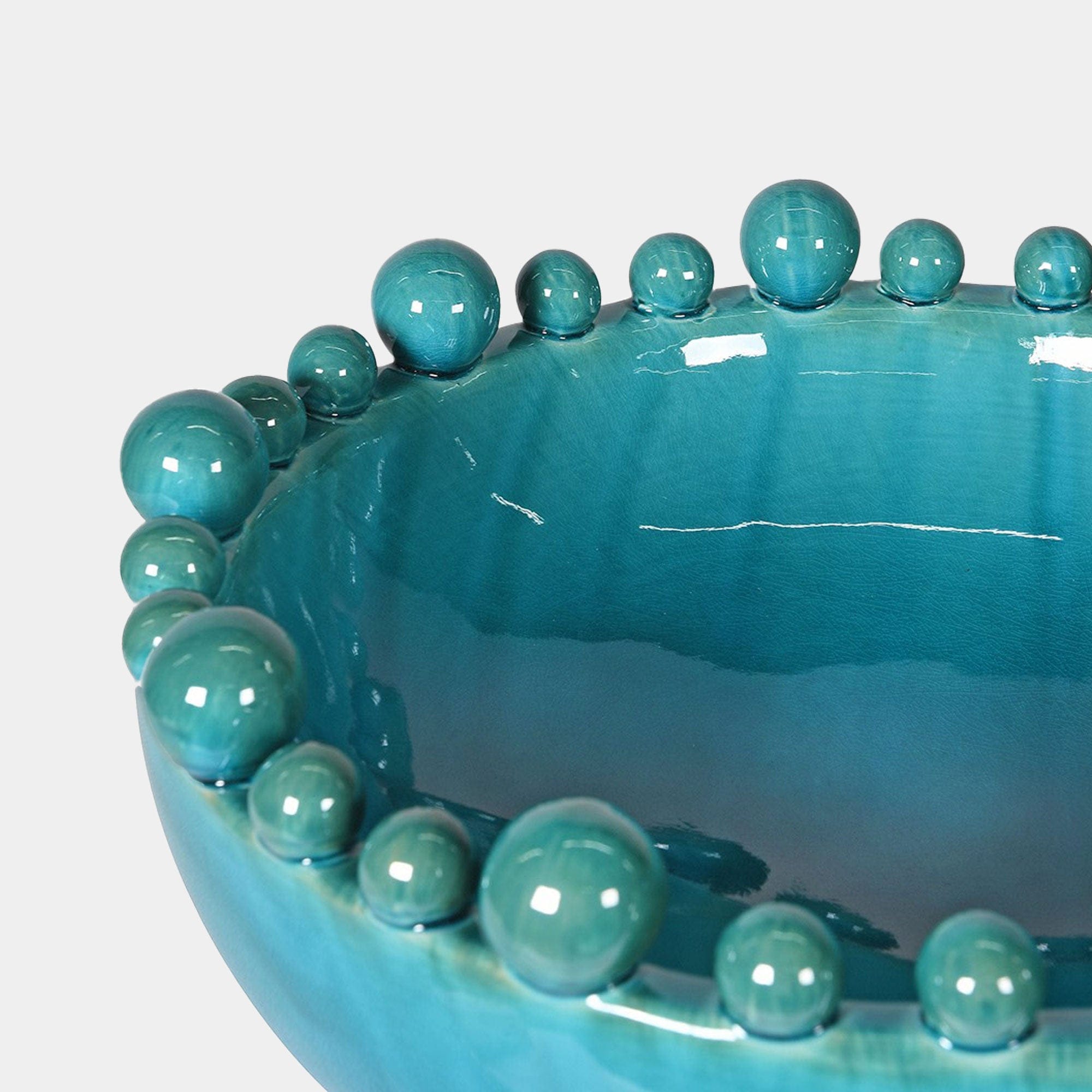 Bobble - Decorative Bowl, Aqua