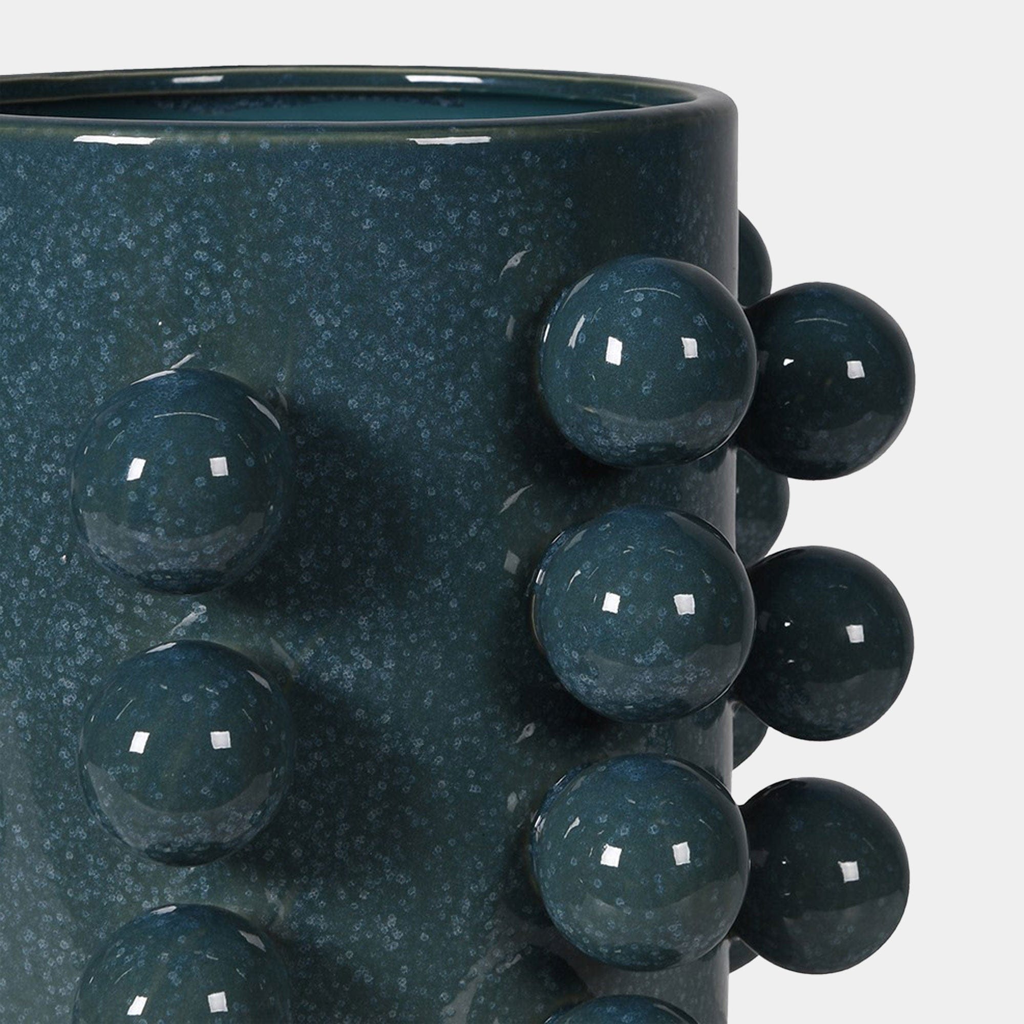 Bobble - Decorative Vase, Blue