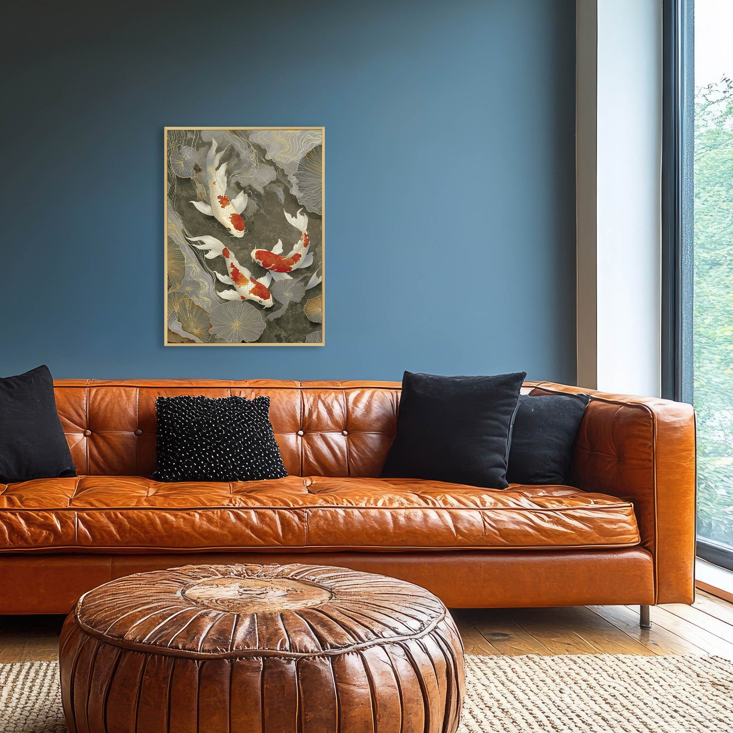 Aura of Kincho - Framed Canvas Wall Art