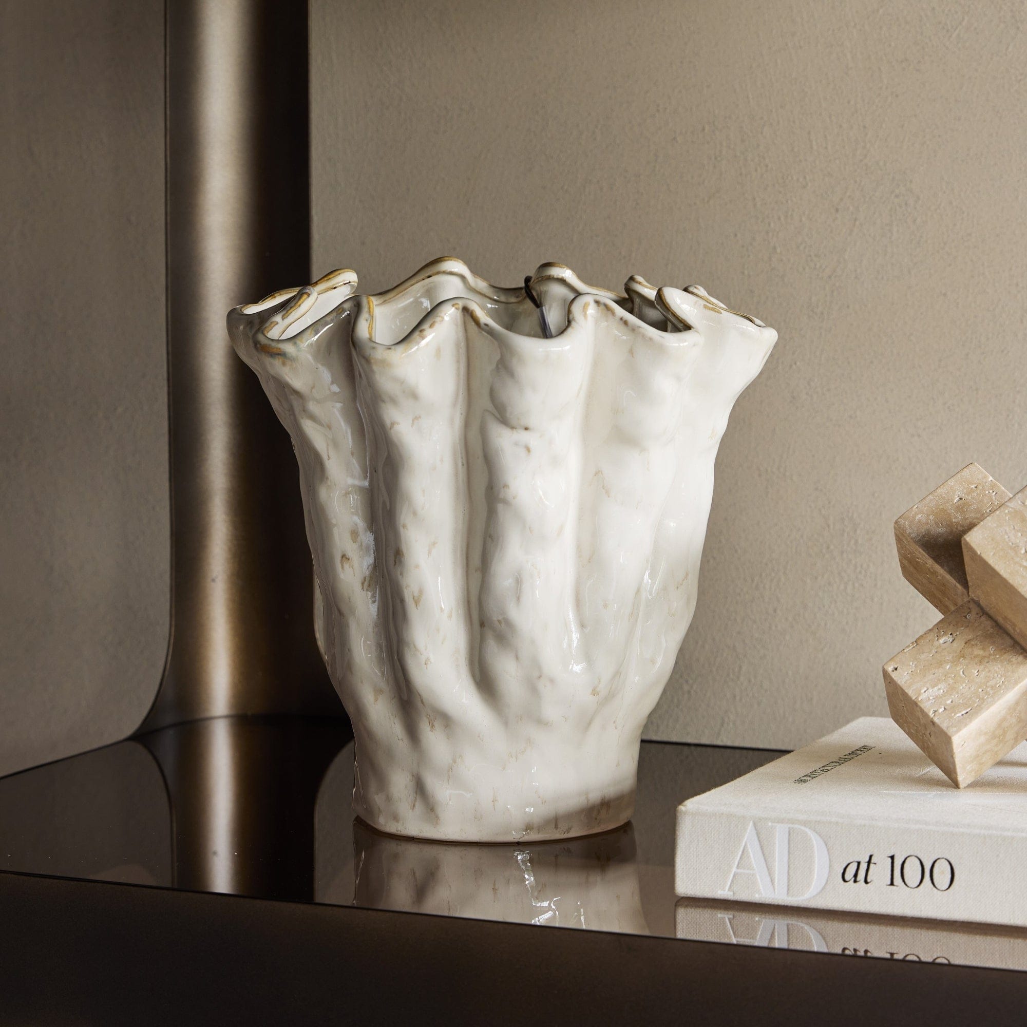 Coralie - Glazed Vase