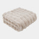 Glam - Beige Faux Fur Throw 150x200cm