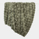 Glam - Sage Faux Fur Throw 150x200cm