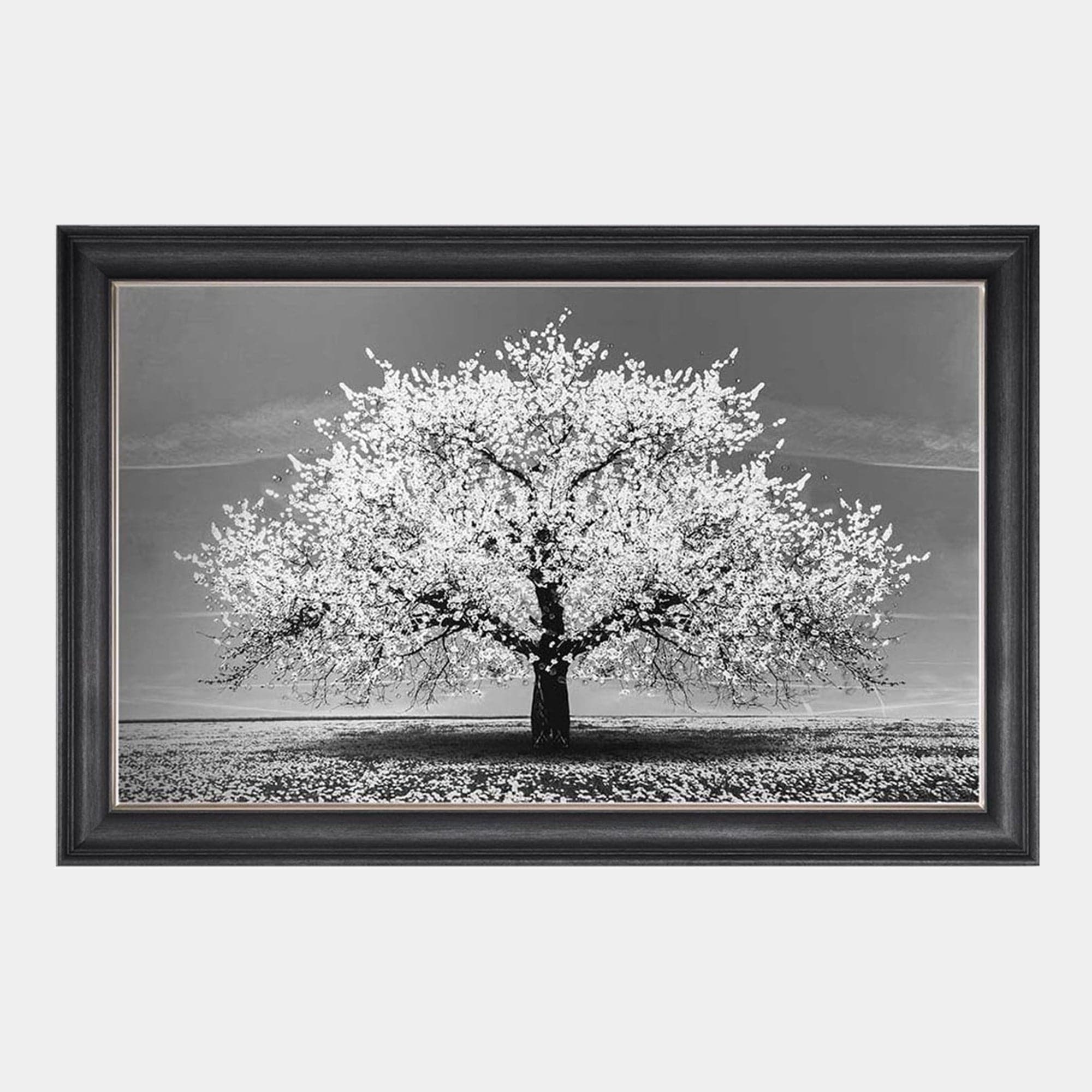 Cherry Tree Mono Large Liquid Art (WG)