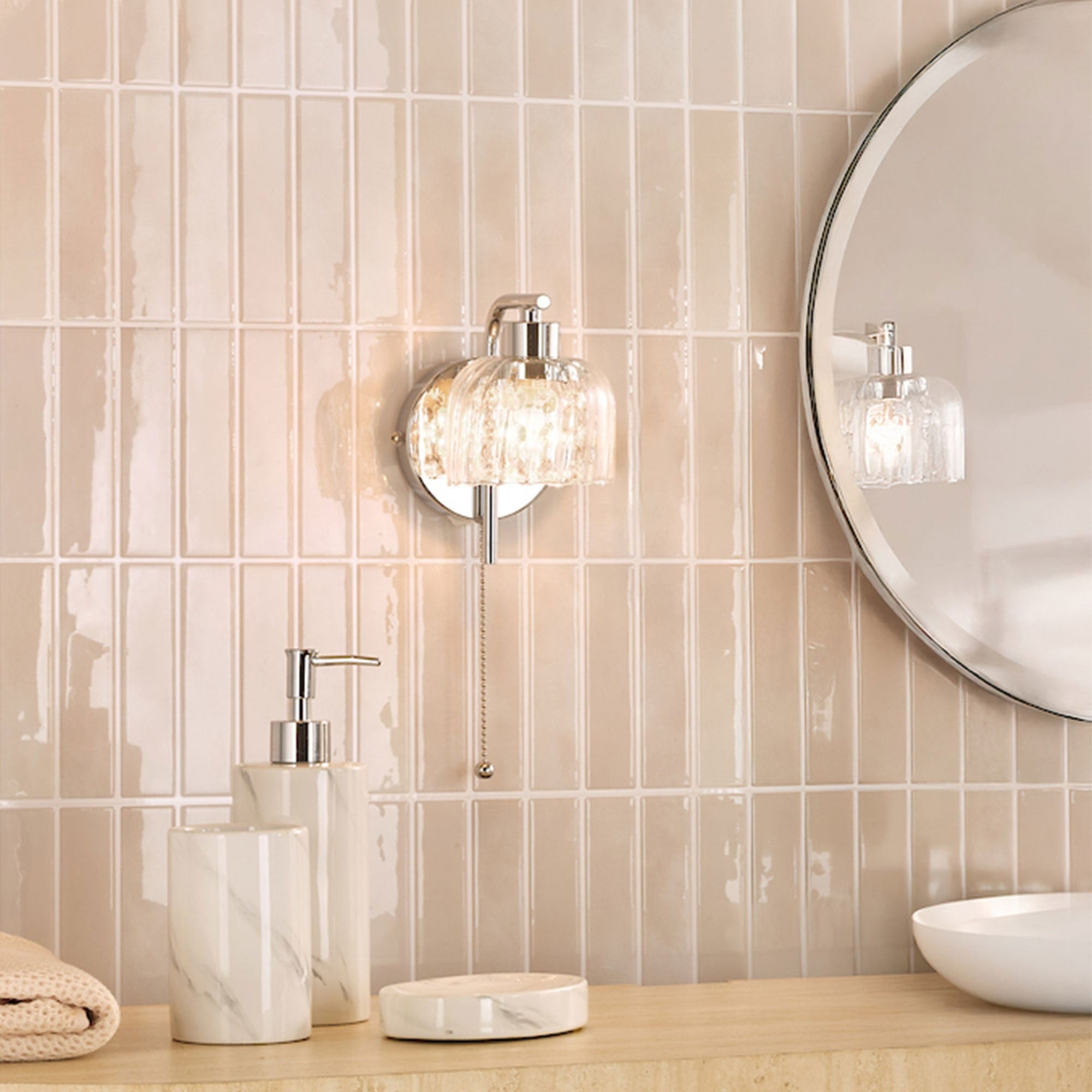 Carey Bathroom - Wall Light