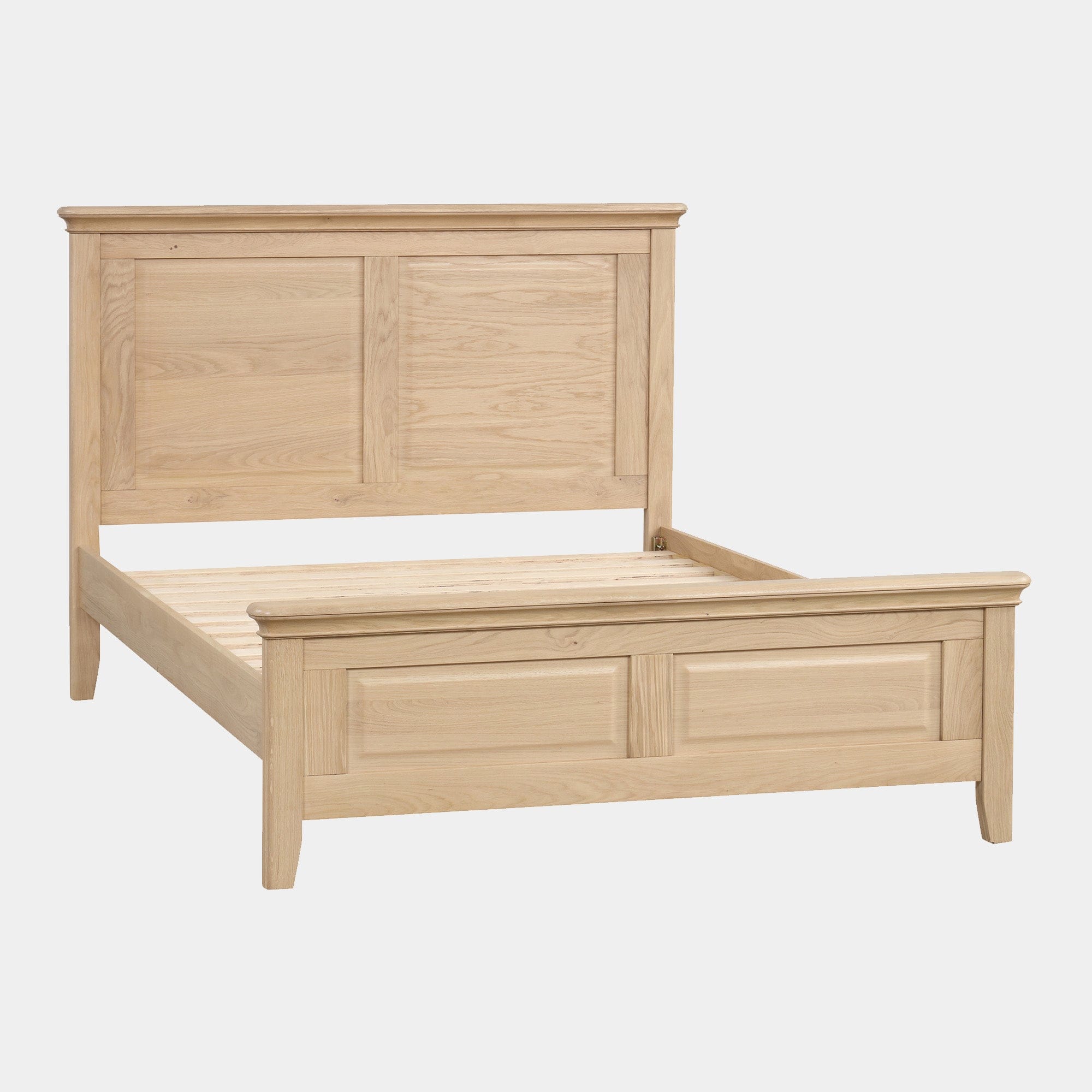 Ravenswood Oak - King High Foot End Bed Frame, Oak