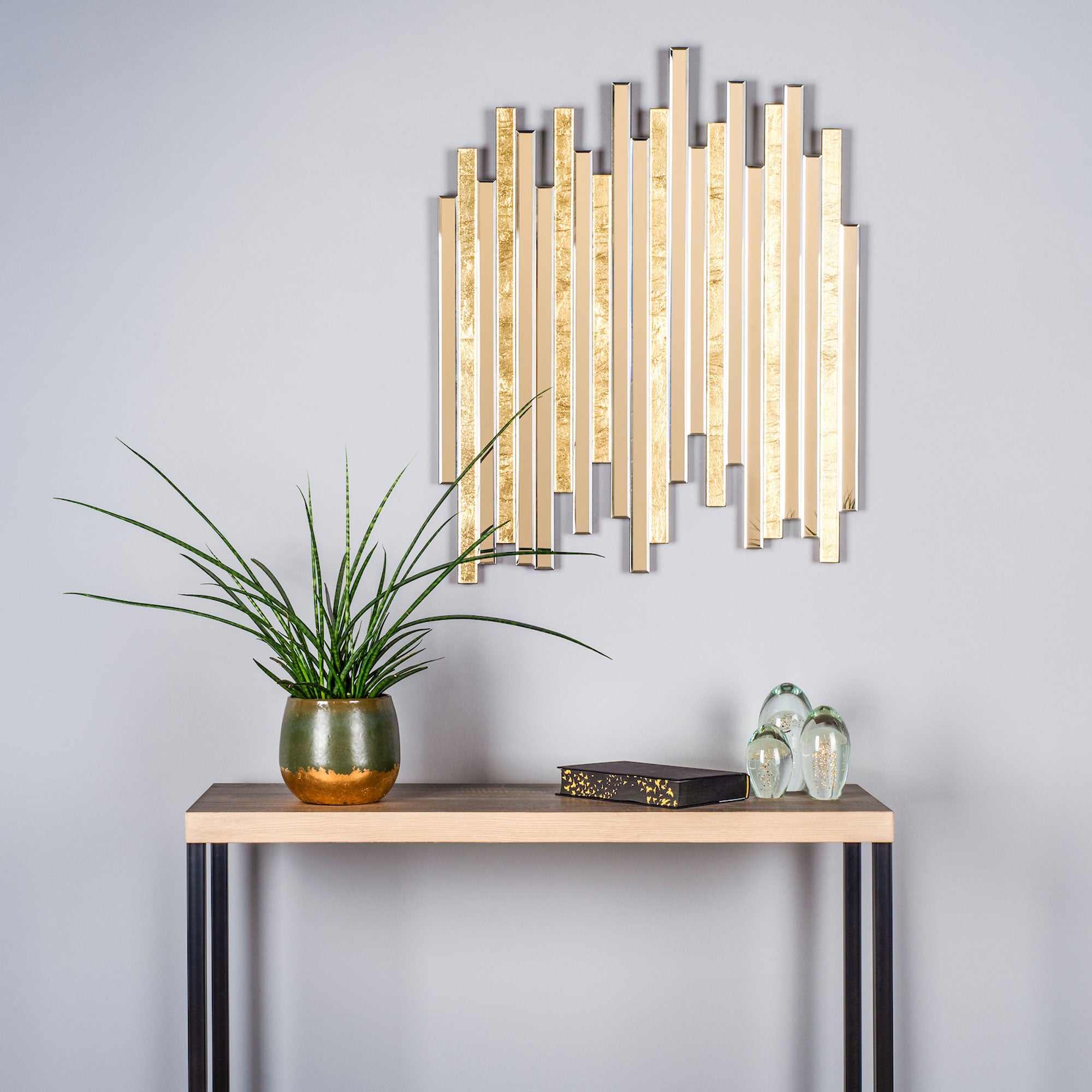 Kensington - Gold Wall Mirror