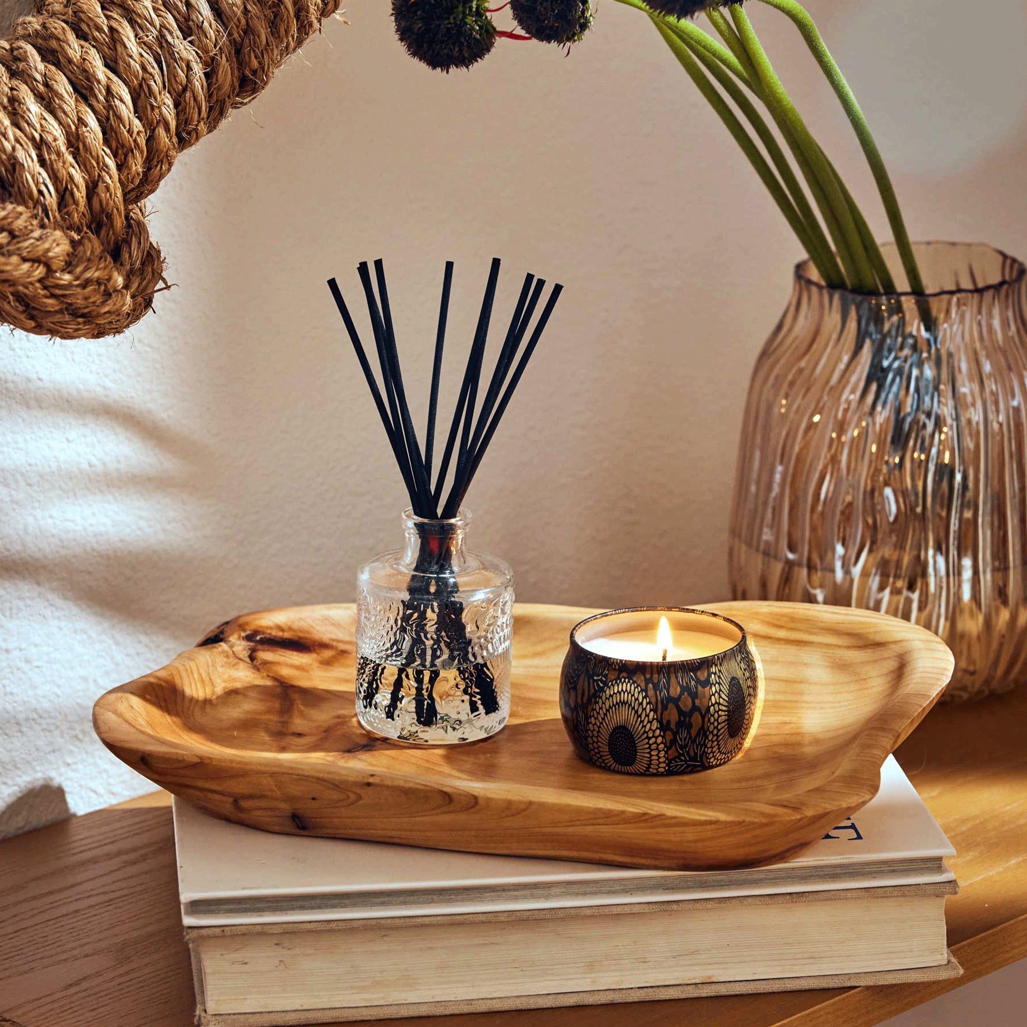 Voluspa Baltic Amber - Sandalwood & Vanilla Orchid Reed Diffuser 100ml