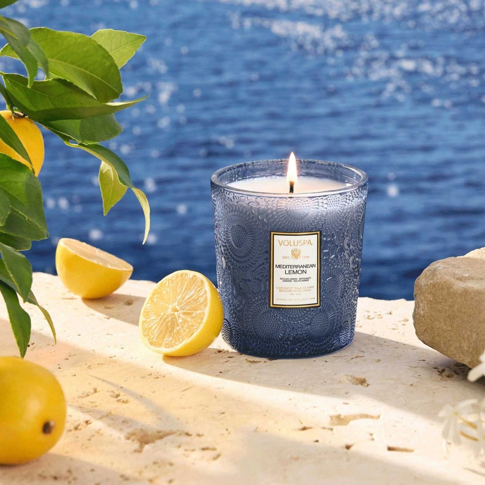 Voluspa - Mediterranean Lemon Classic Scented Candle 255g