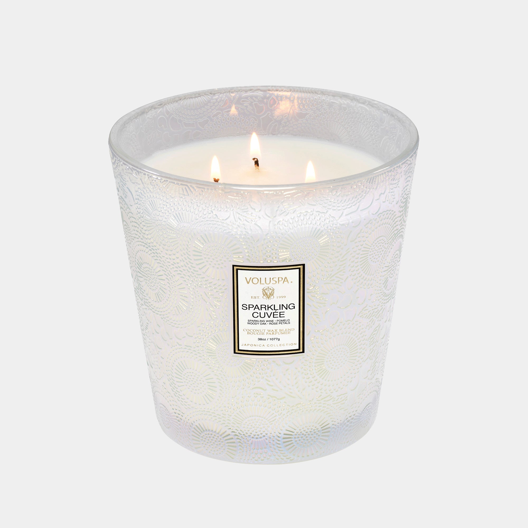Voluspa - Sparkling Cuvee Large 3 Wick Scented Candle 1.1kg