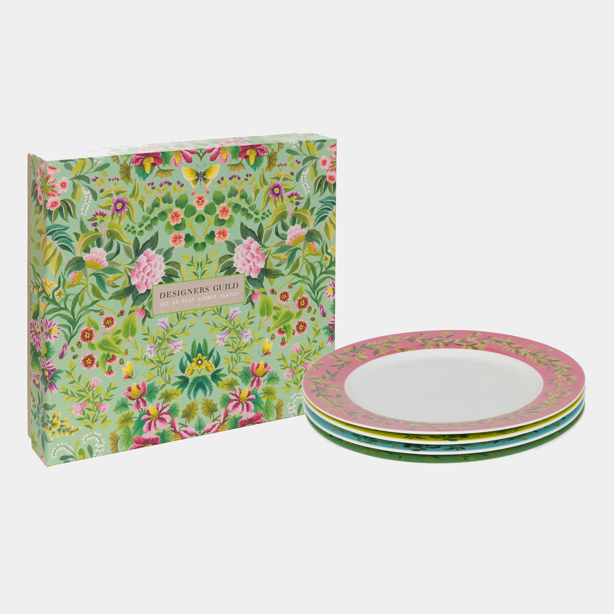 Designers Guild Ikebana - Dinner Plates, Set of 4
