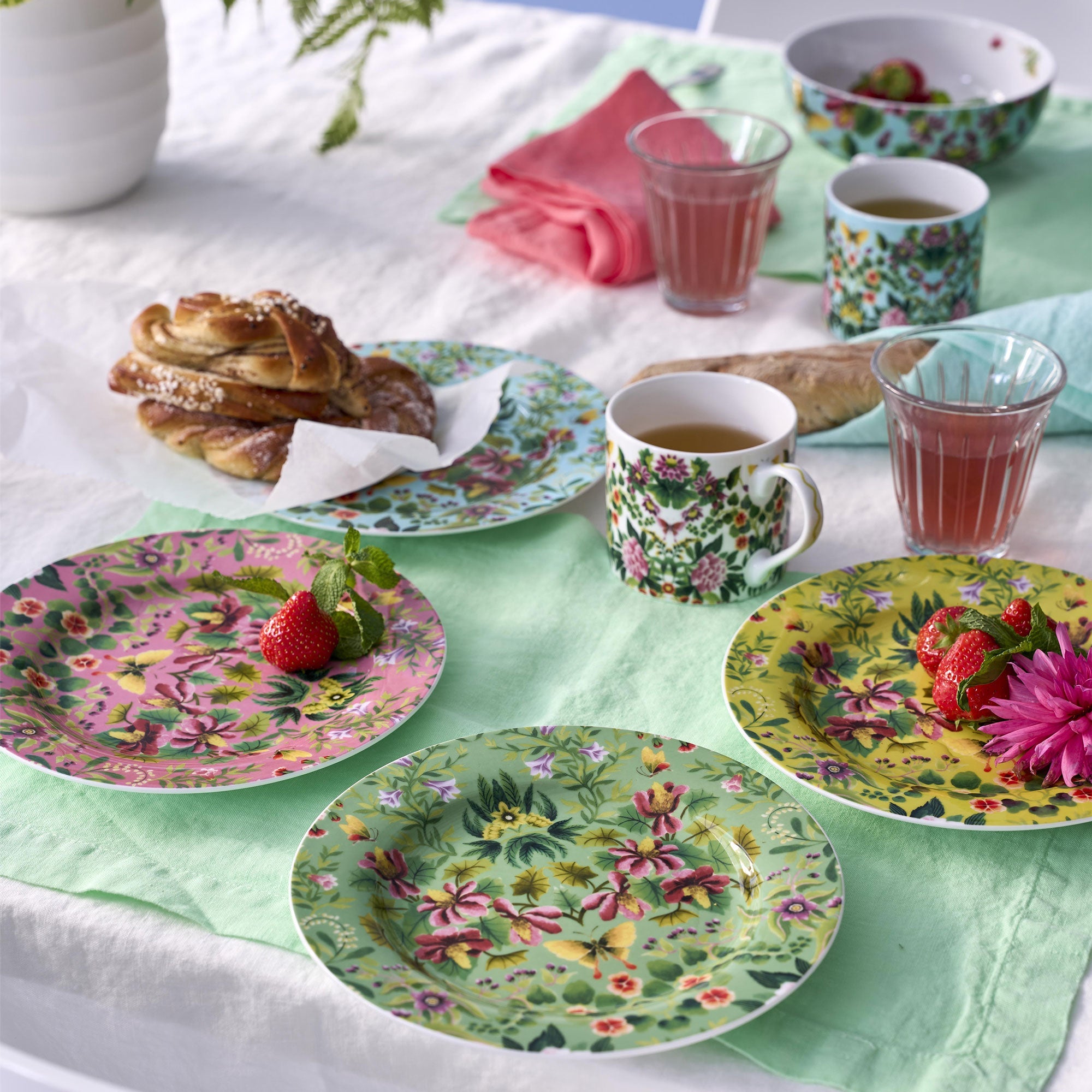 Designers Guild Ikebana - Side Plates, Set of 4
