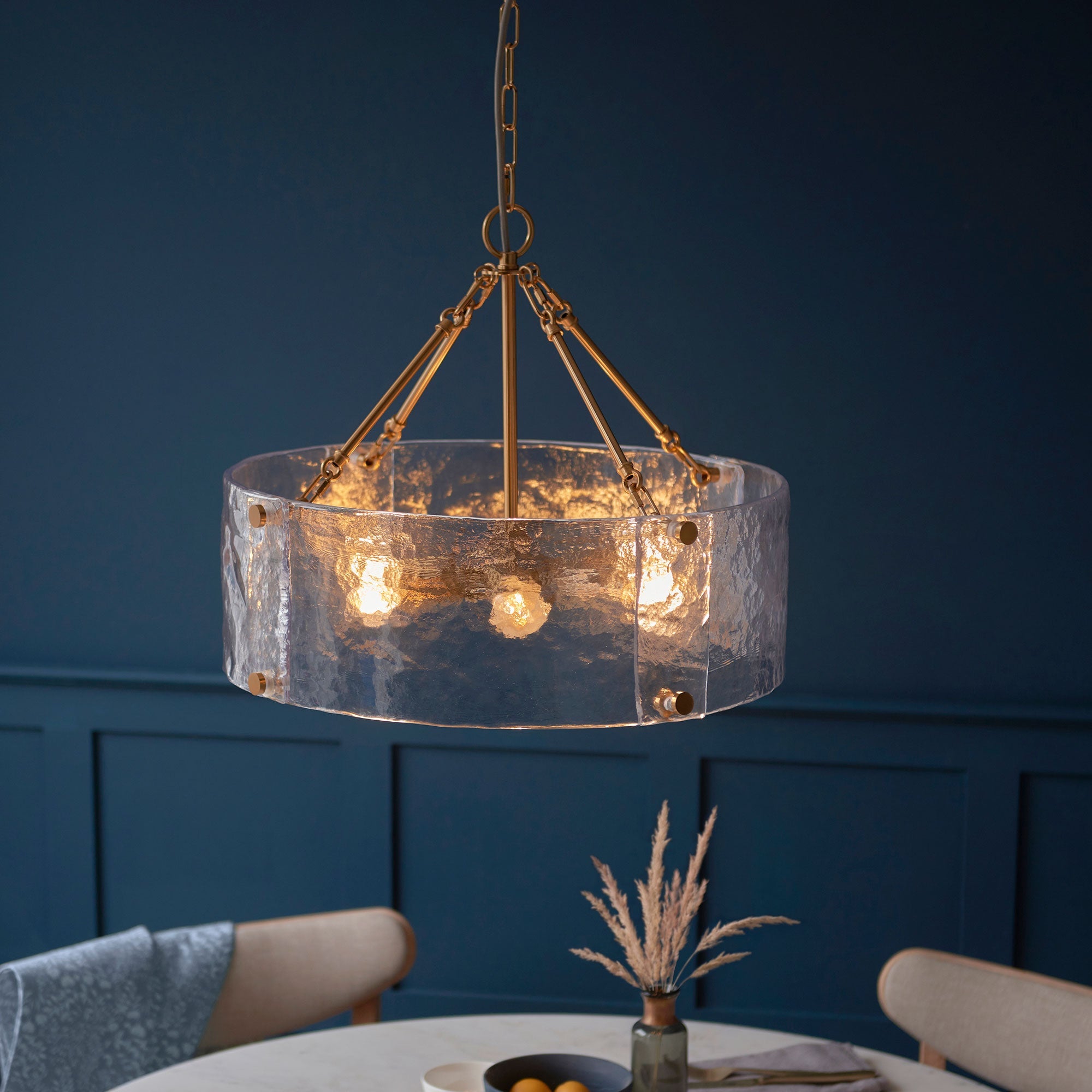 Lloyd Gold Glass - Pendant Ceiling Light