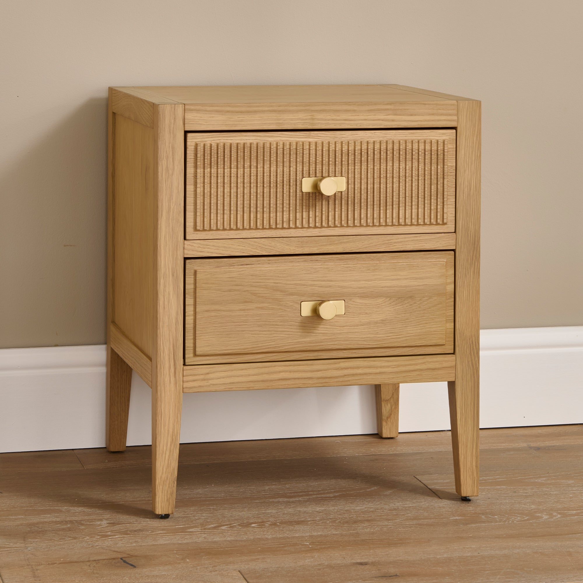 Windermere - 2 Drawer Bedside Table