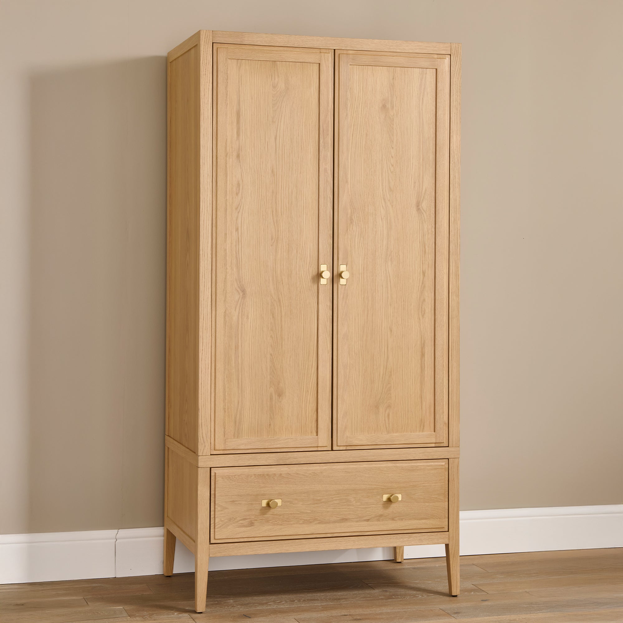 Windermere - 2 Door 1 Drawer Wardrobe