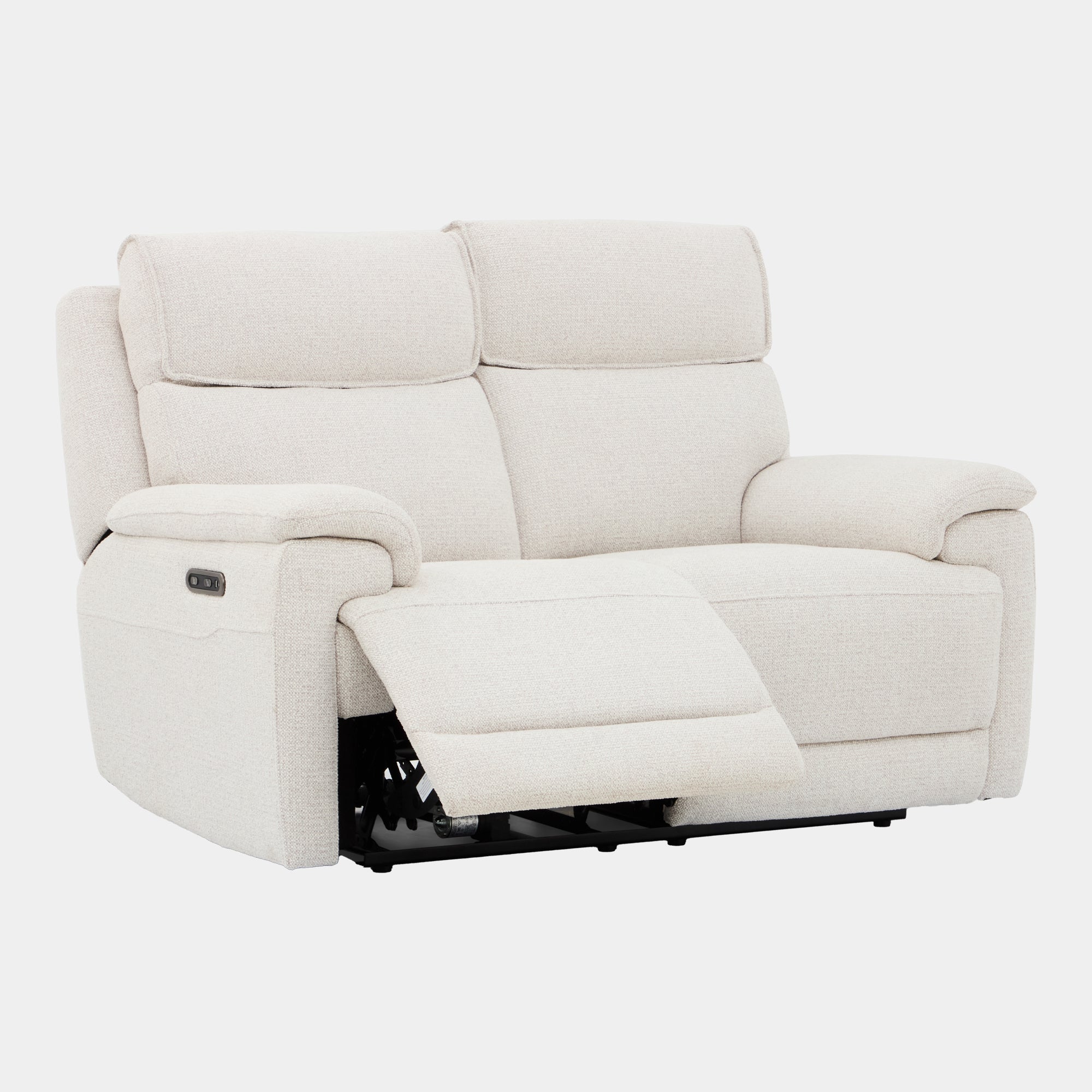 Linara - 2 Seat Power Recliner Sofa With Lumbar And Head Tilt, Fabric
