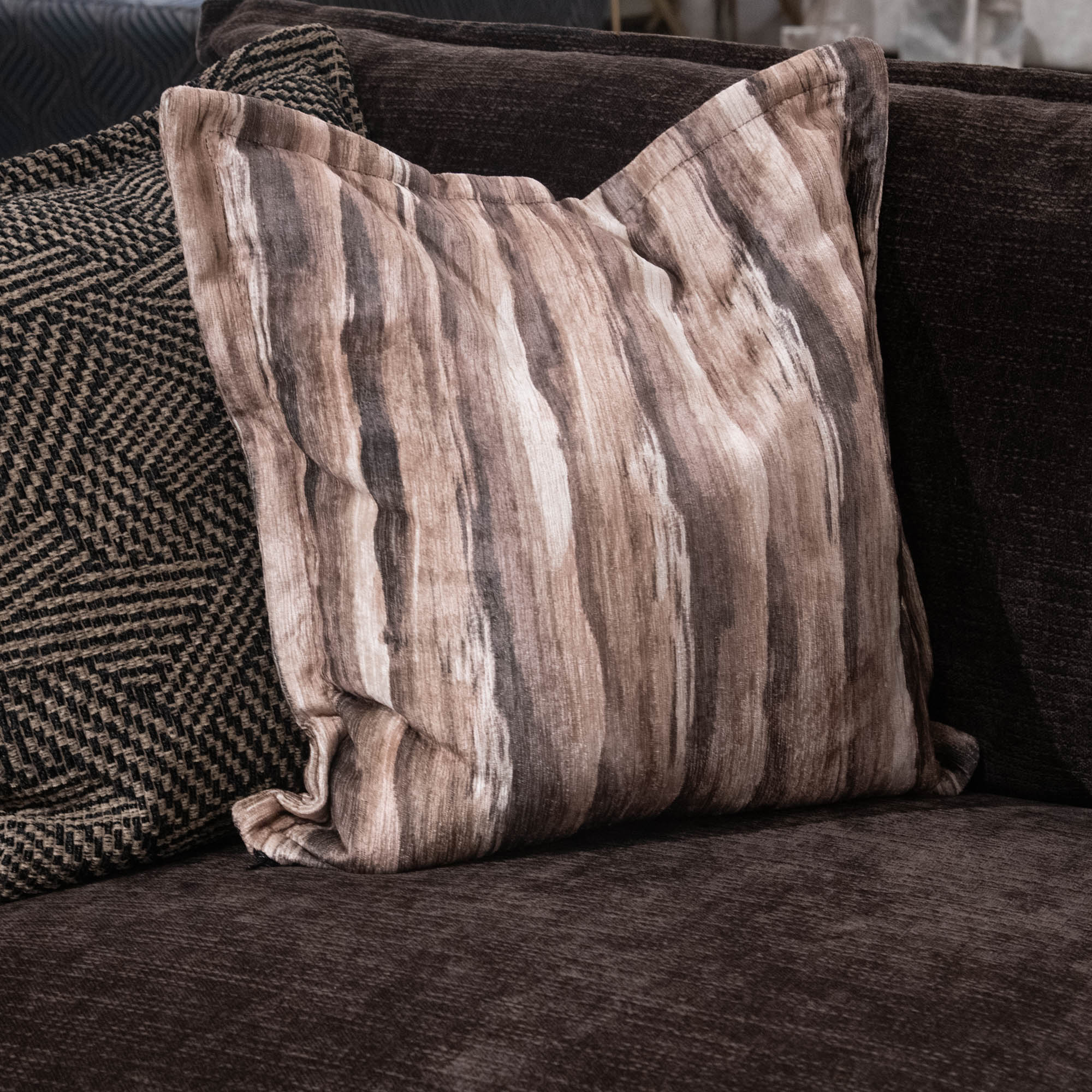 Palazzo - Love Chair With Scatter Cushions, Fabric - Item As Pictured