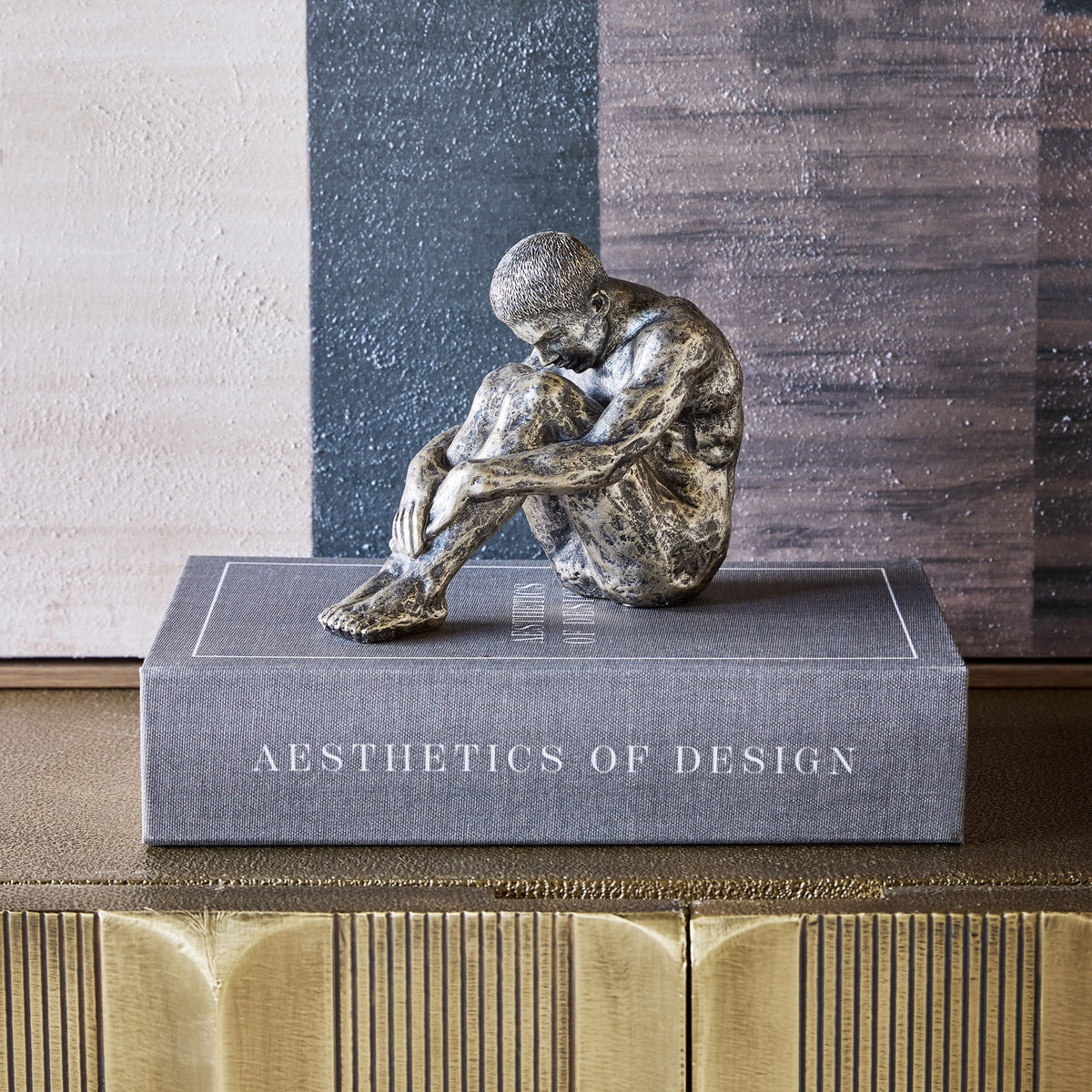Gathered Thoughts - Bronze Sculpture