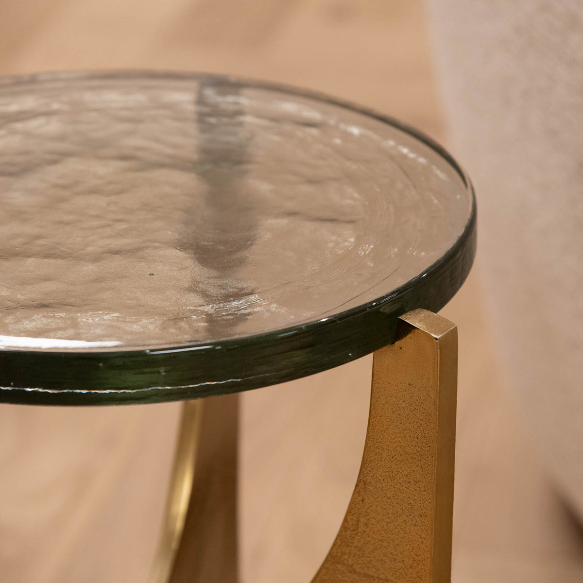 Sansa - Glass End Table - Item as Pictured